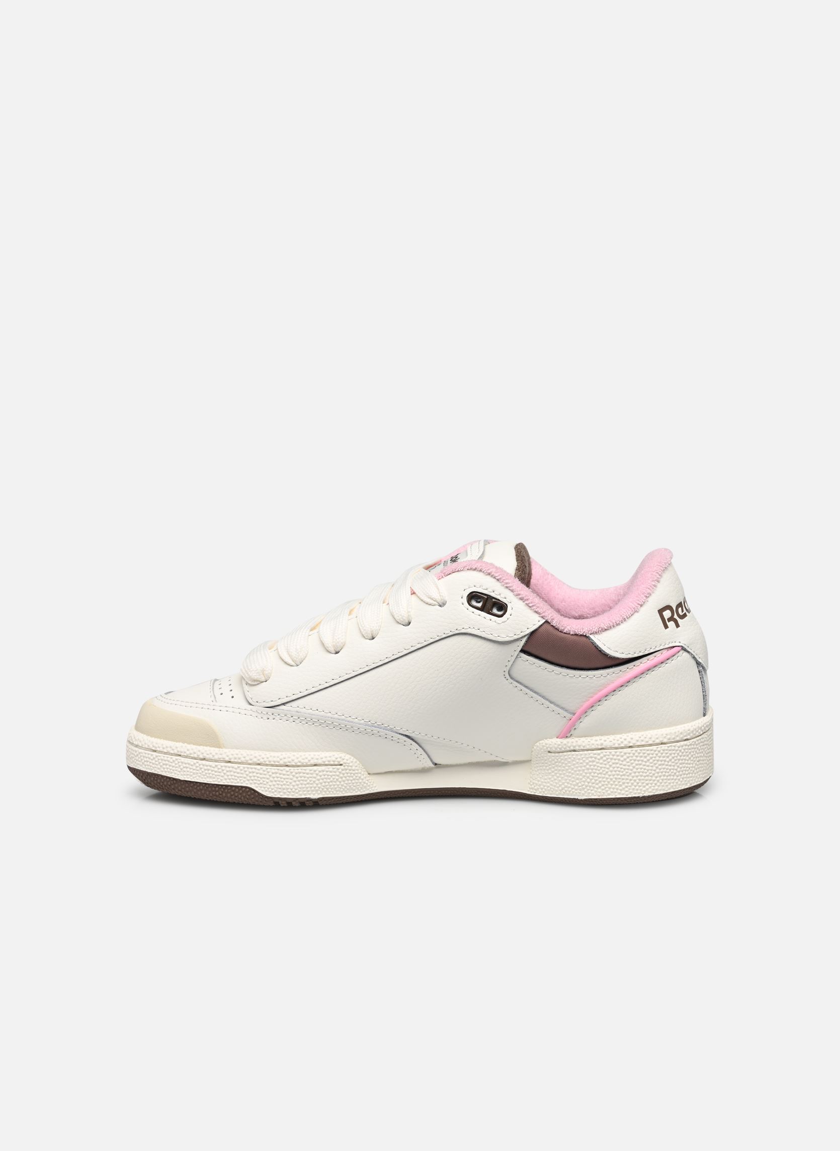 Sneakers Club C Bulc W dames wit Reebok Sneakers Club C Bulc W dames wit CHALK/ASTROROSE/UTILITYBROWN