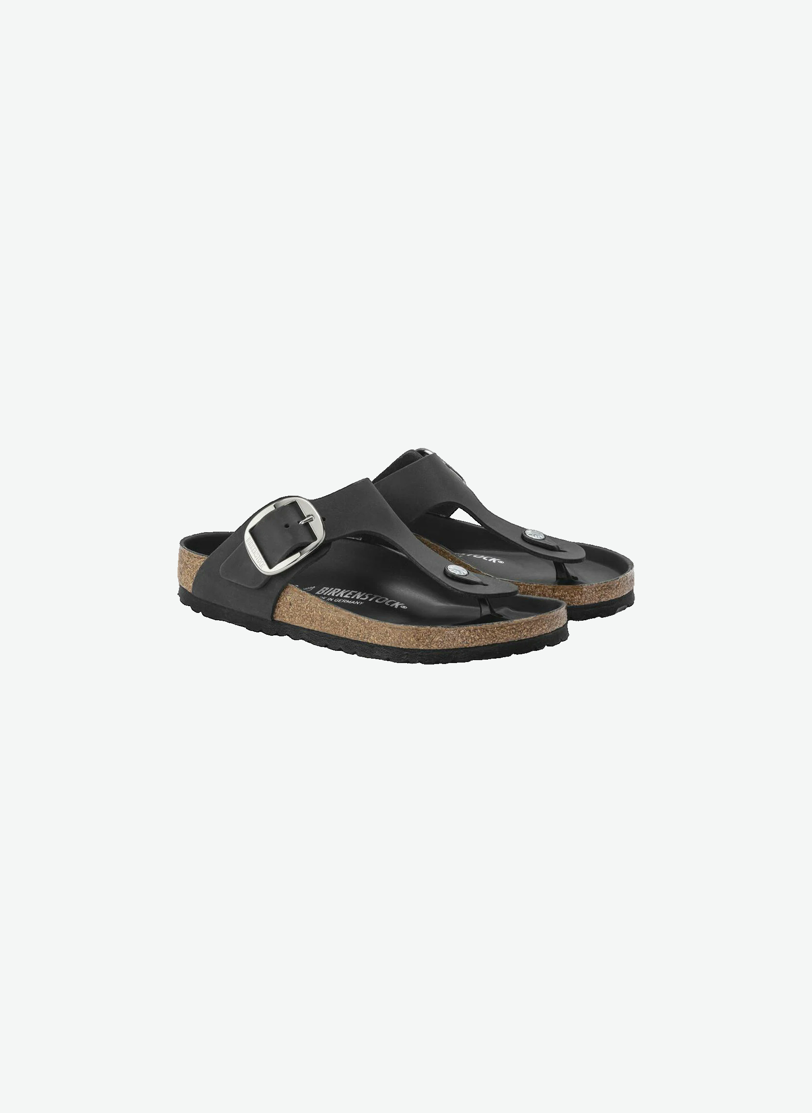 Birkenstock Gizeh Etroite (Noir) Sandales et nupieds chez Sarenza (709625)