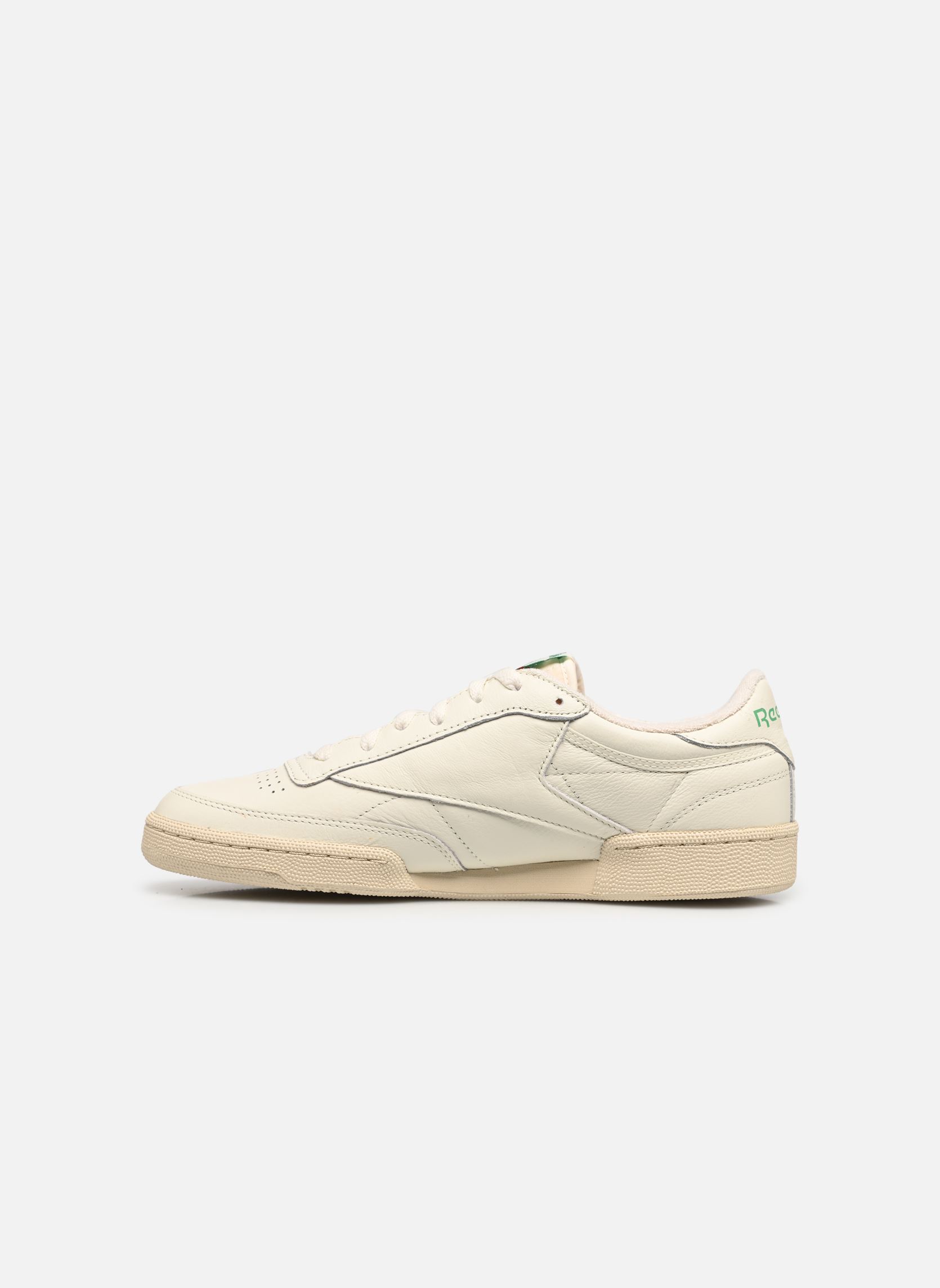 Baskets Club C 85 Vintage M homme blanc Reebok Baskets Club C 85 Vintage M homme blanc TOP-CHALK/PAPERWHITE/GLEN GREE