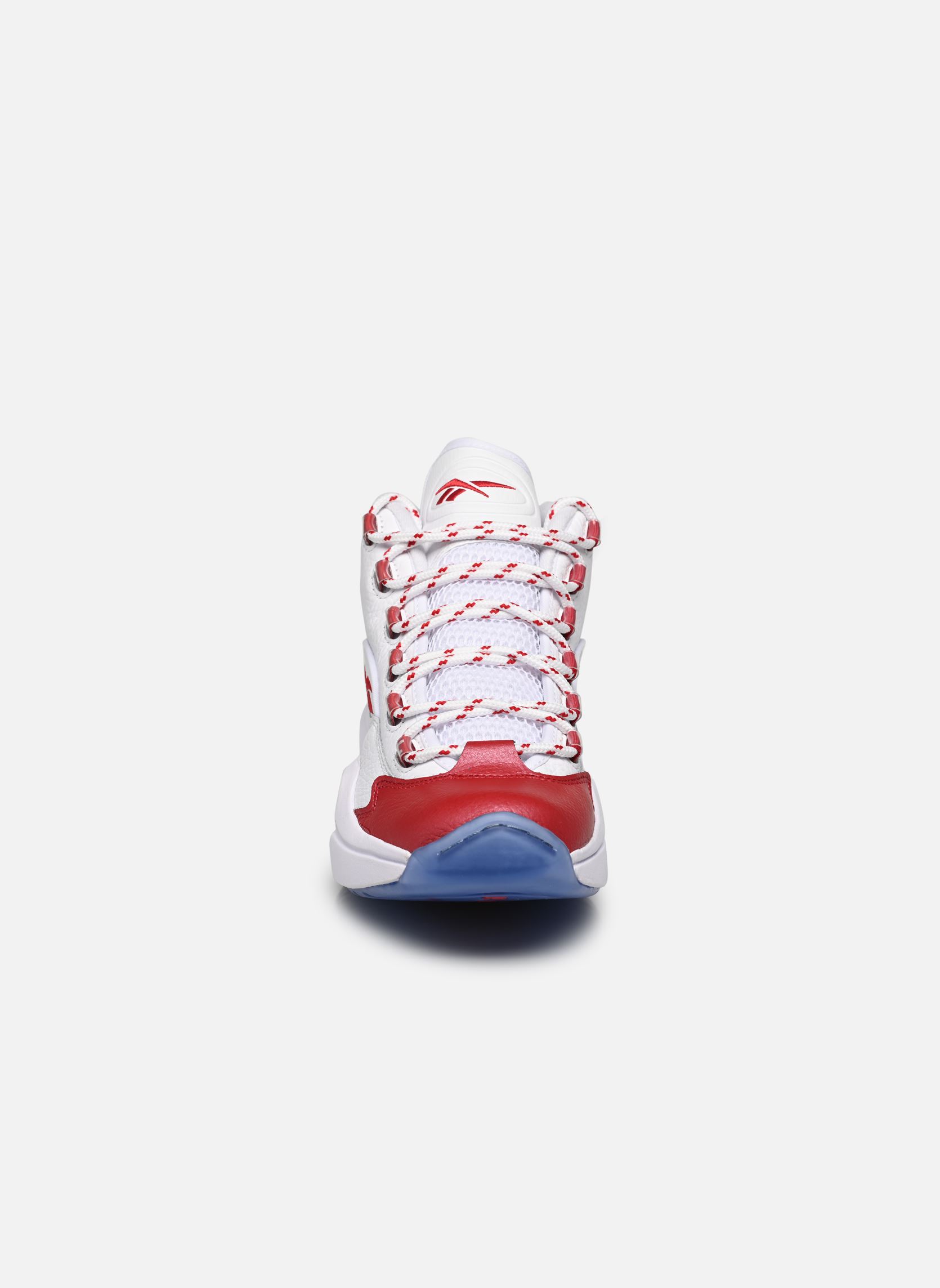 Baskets montantes Question Mid M homme blanc Reebok Baskets montantes Question Mid M homme blanc Ftwwht/Vecred/Ftwwht