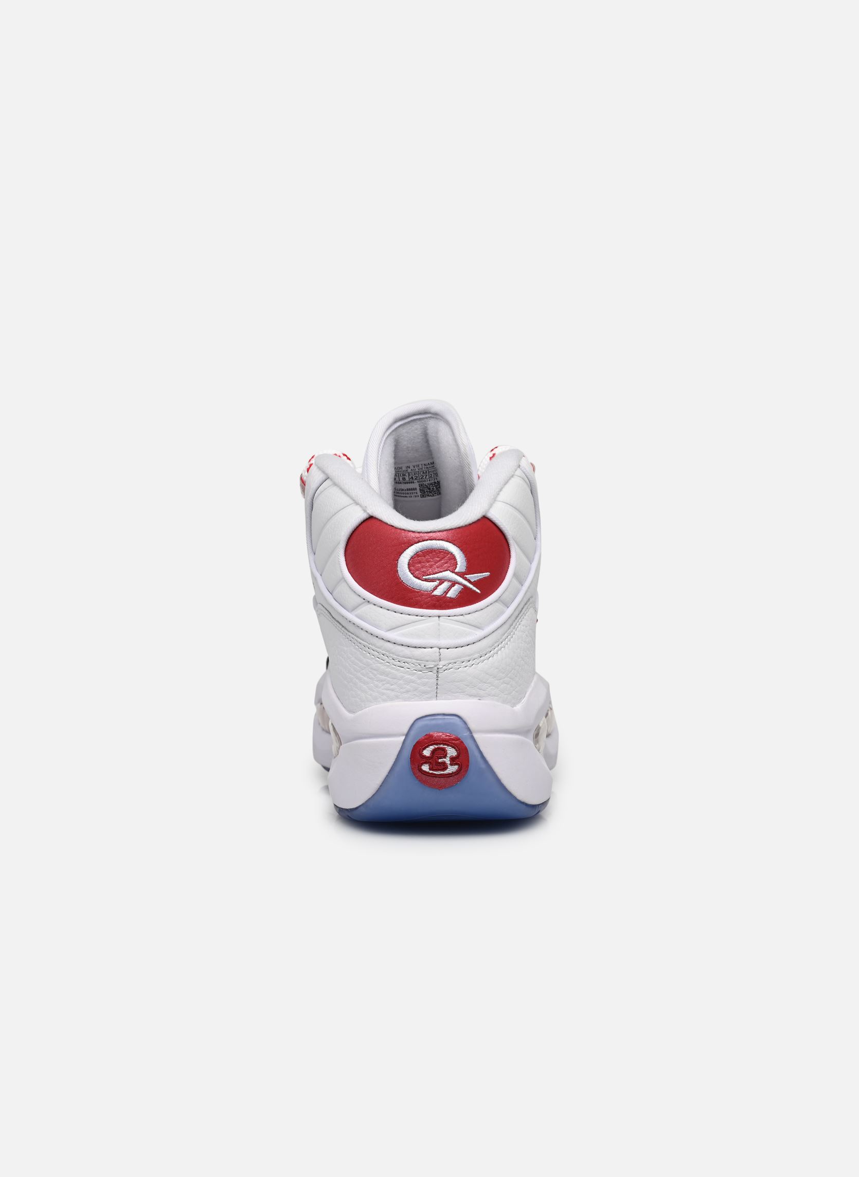 Baskets montantes Question Mid M homme blanc Reebok Baskets montantes Question Mid M homme blanc Ftwwht/Vecred/Ftwwht
