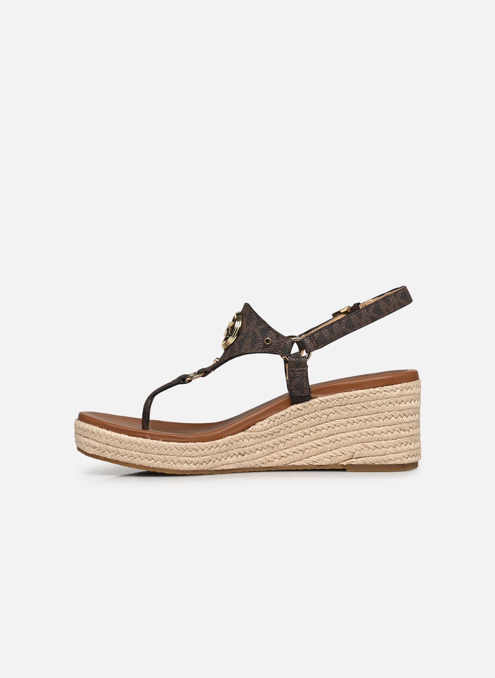 Sandales compensées et plateformes CASEY WEDGE femme marron Michael Michael Kors Sandales compensées et plateformes CASEY WEDGE femme marron Brown