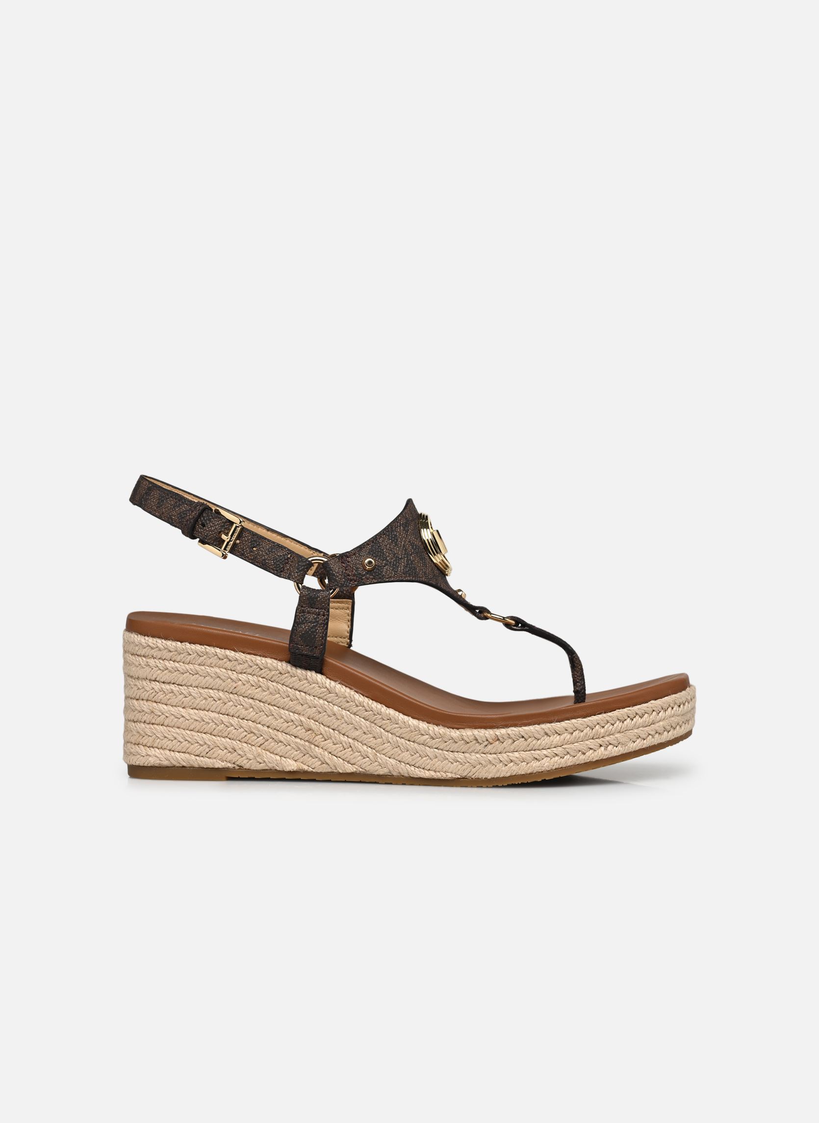 Sandales compensées et plateformes CASEY WEDGE femme marron Michael Michael Kors Sandales compensées et plateformes CASEY WEDGE femme marron Brown