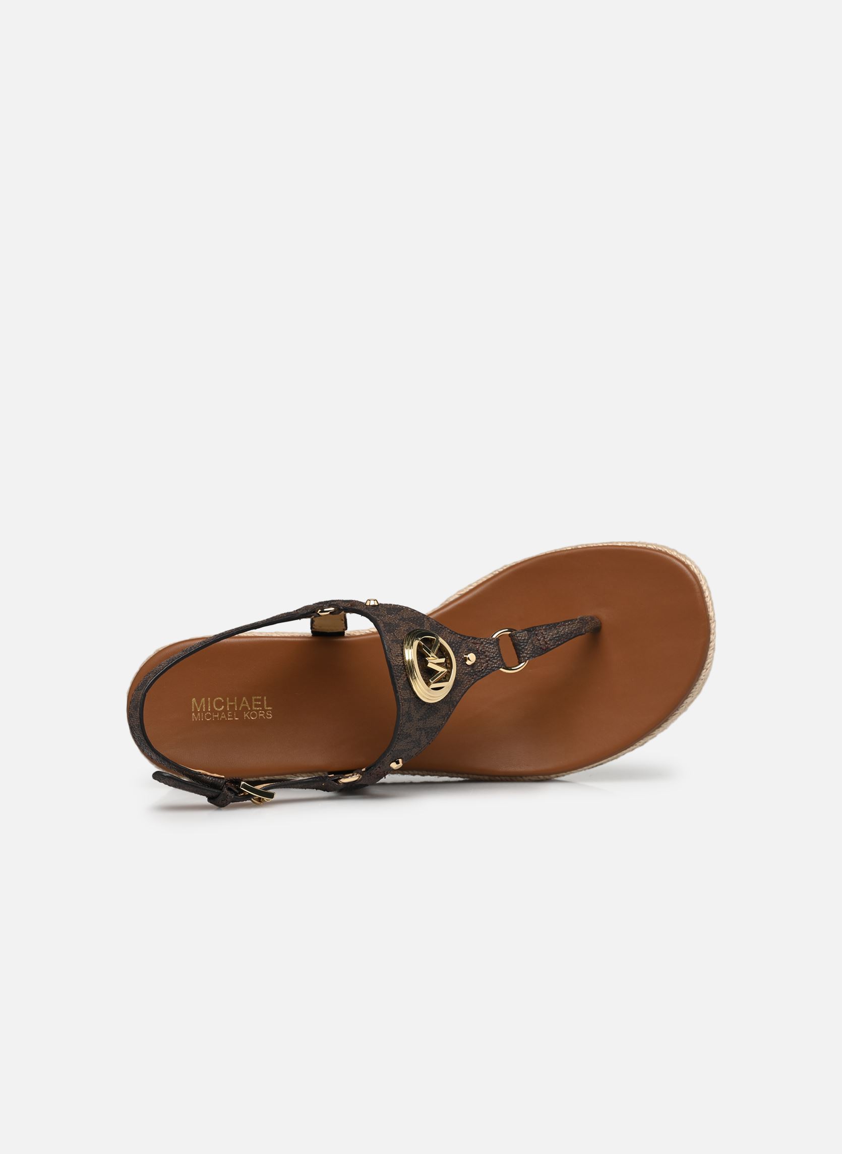 Sandales compensées et plateformes CASEY WEDGE femme marron Michael Michael Kors Sandales compensées et plateformes CASEY WEDGE femme marron Brown