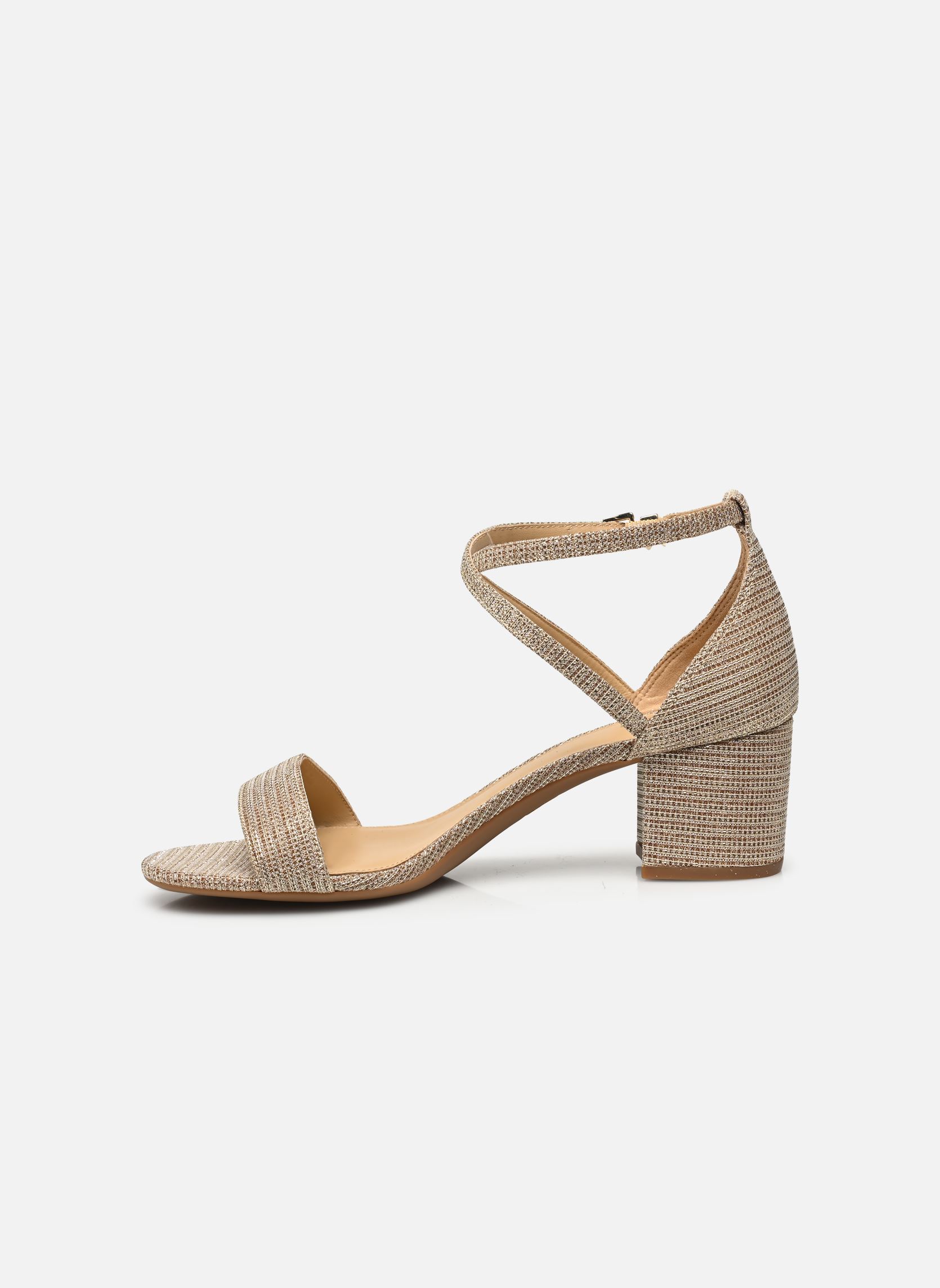 Sandales SERENA FLEX SANDAL femme or et bronze Michael Michael Kors Sandales SERENA FLEX SANDAL femme or et bronze Pale Gold