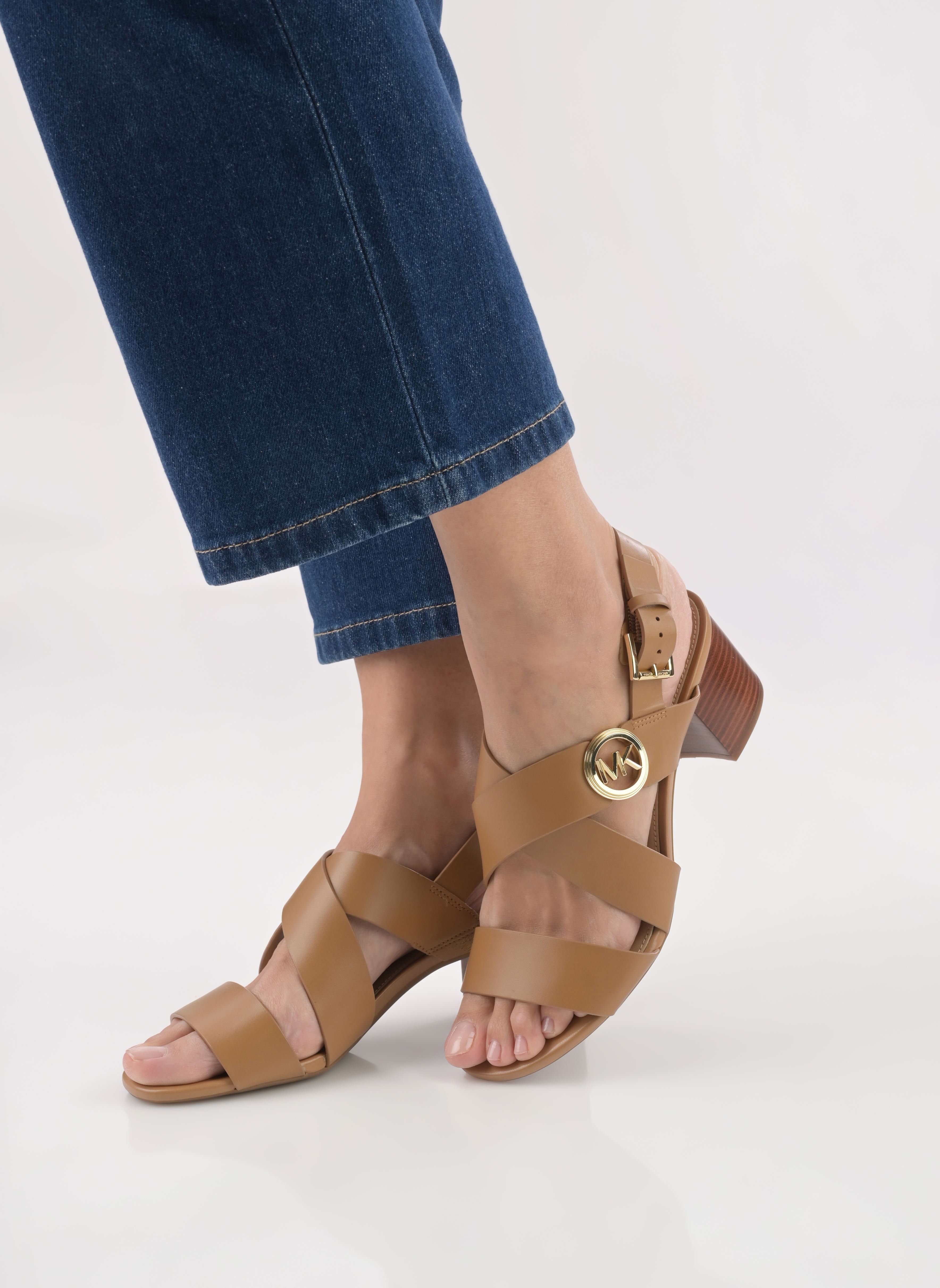 Sandales VERA MID SANDAL femme marron Michael Michael Kors Sandales VERA MID SANDAL femme marron Pale Peanut