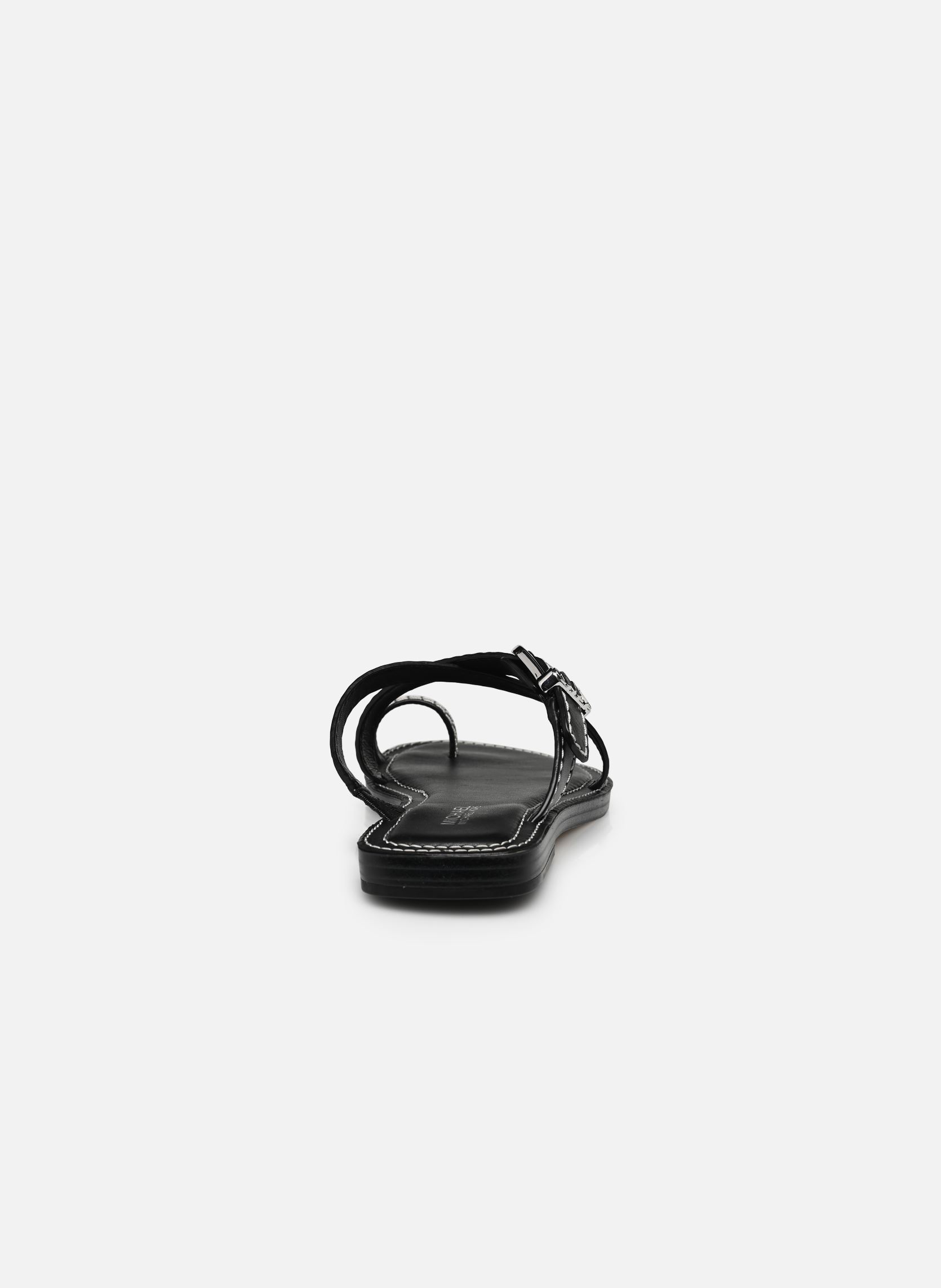 Pantoletten und Clogs ASHTON FLAT THONG damen schwarz Michael Michael Kors Pantoletten und Clogs ASHTON FLAT THONG damen schwarz Black