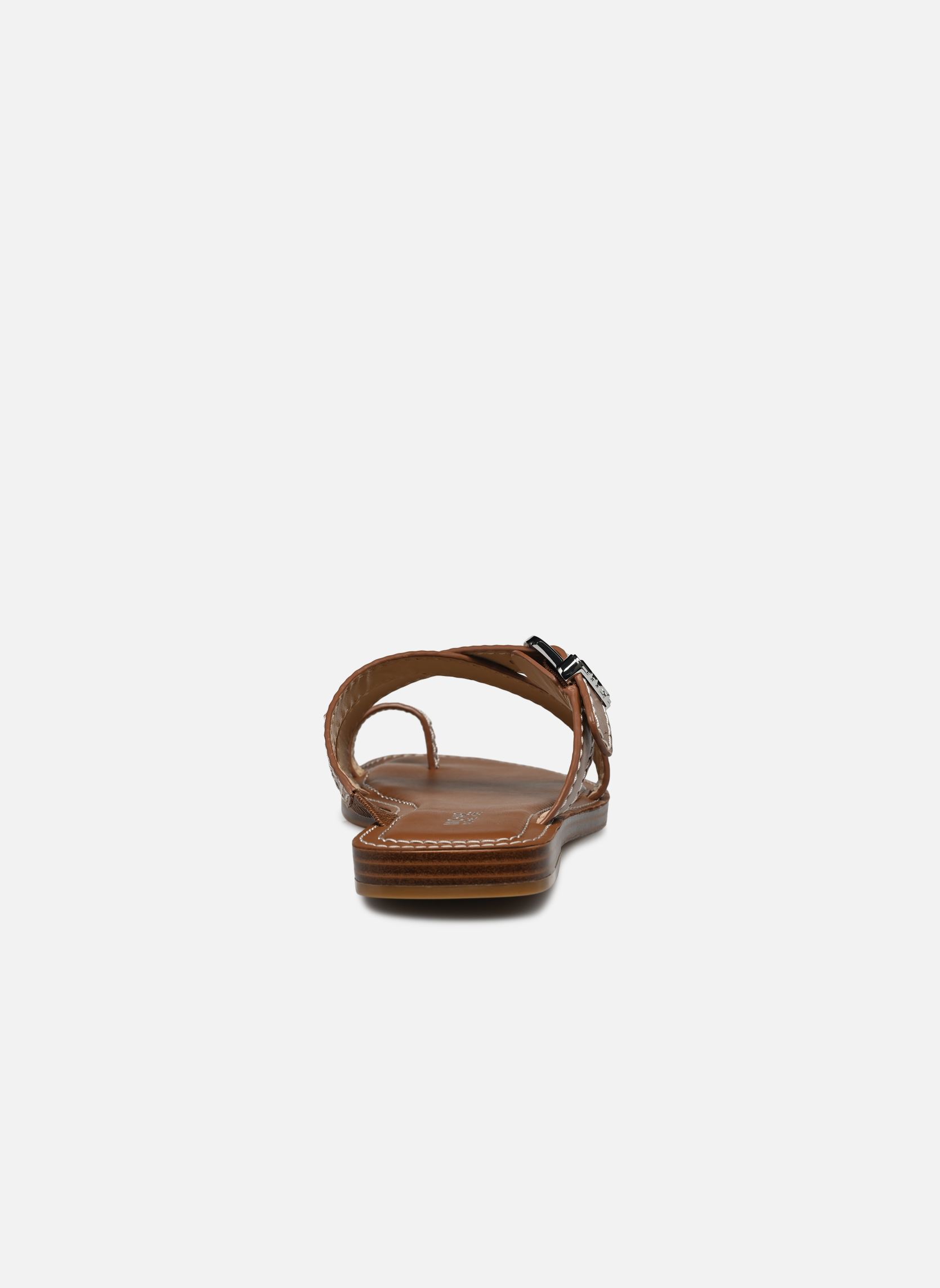 Zuecos y mules ASHTON FLAT THONG mujer marrón Michael Michael Kors Zuecos y mules ASHTON FLAT THONG mujer marrón Luggage