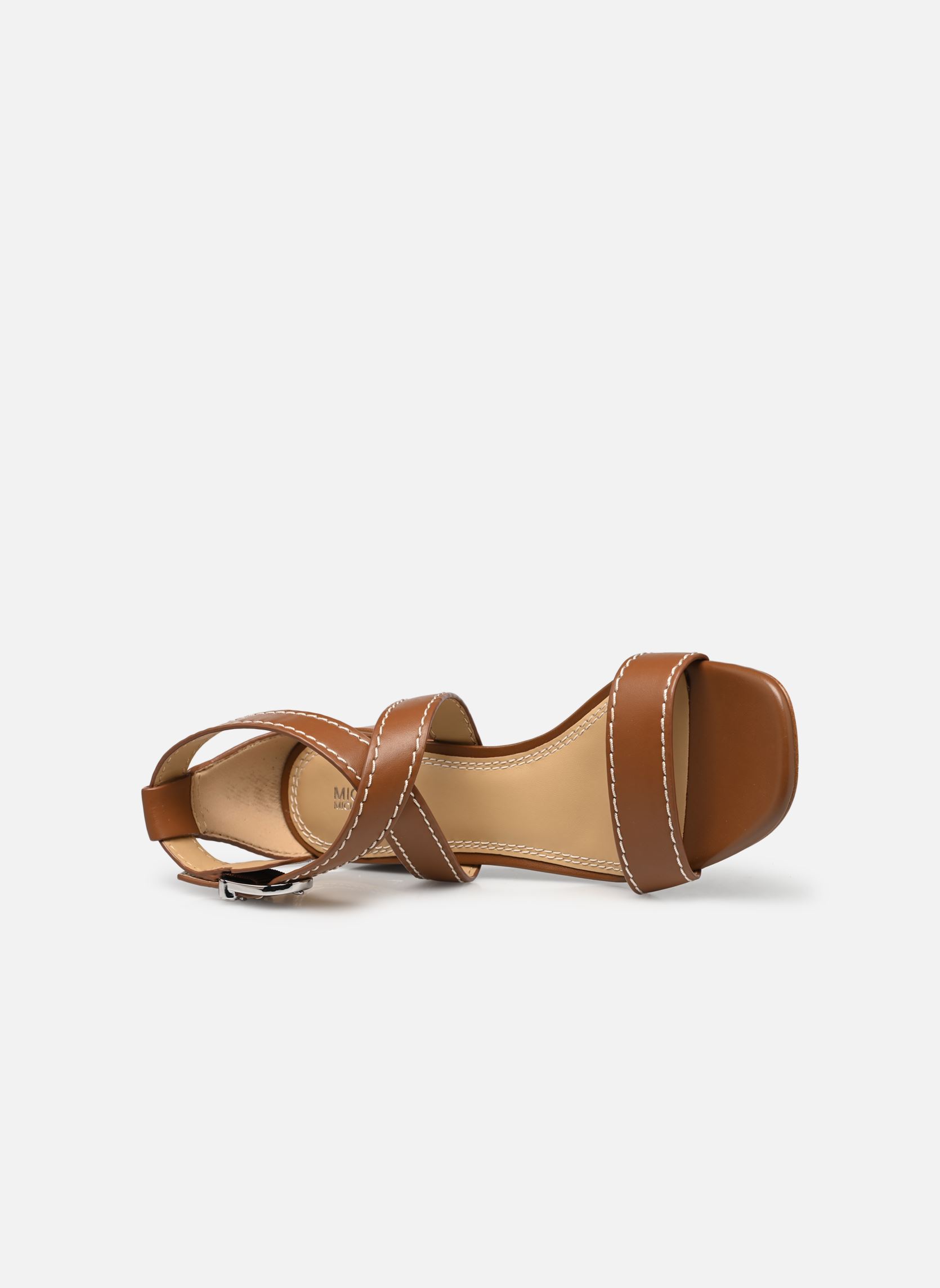 Sandales ASHTON MID SANDAL femme marron Michael Michael Kors Sandales ASHTON MID SANDAL femme marron Luggage