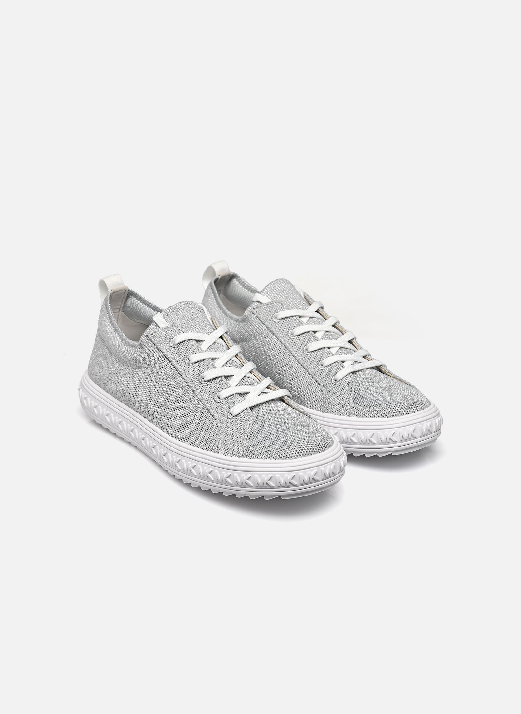 Niedrige Sneaker GROVE KNIT LACE UP damen silber Michael Michael Kors Niedrige Sneaker GROVE KNIT LACE UP damen silber Silver