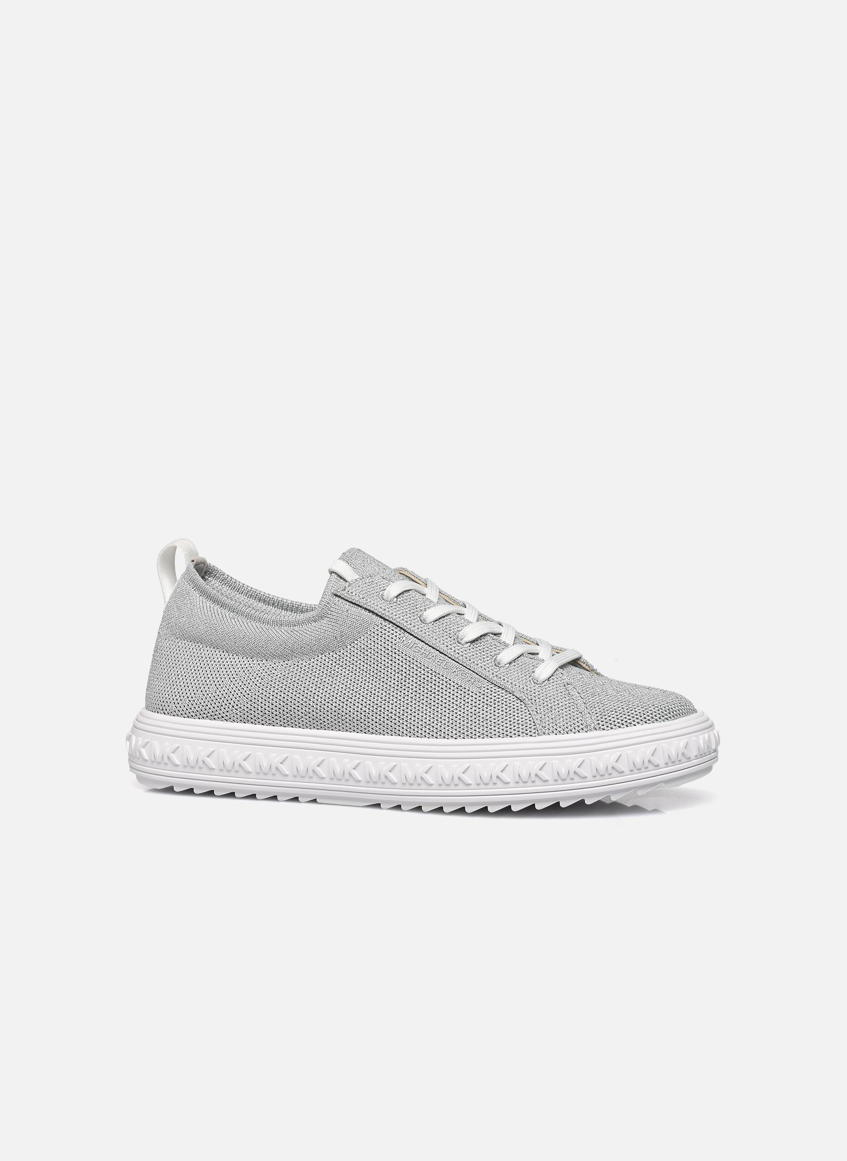 Niedrige Sneaker GROVE KNIT LACE UP damen silber Michael Michael Kors Niedrige Sneaker GROVE KNIT LACE UP damen silber Silver