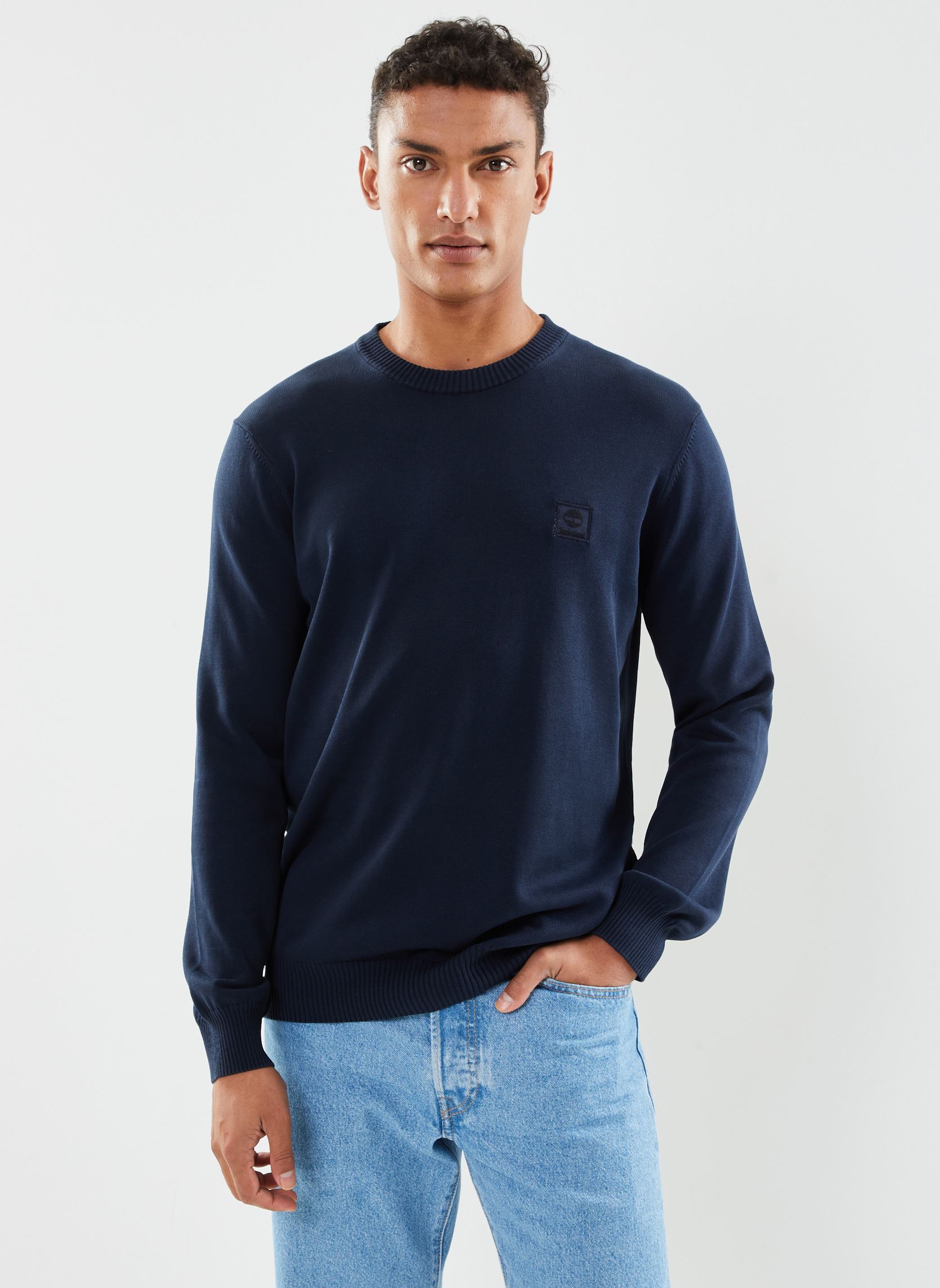 Pull Timberland TB0A5UHQ MAEERUMACK DYE 4331 SAPPHIRE IT - vue 3