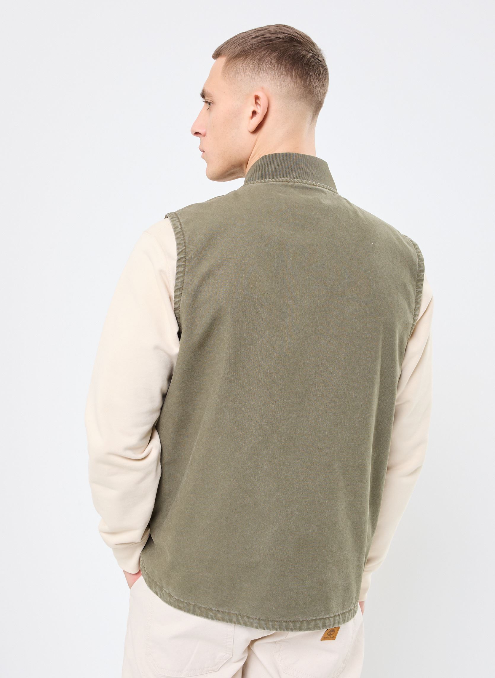 Vestes Washed Canvas Jacket homme vert Timberland Vestes Washed Canvas Jacket homme vert LEAF GREEN