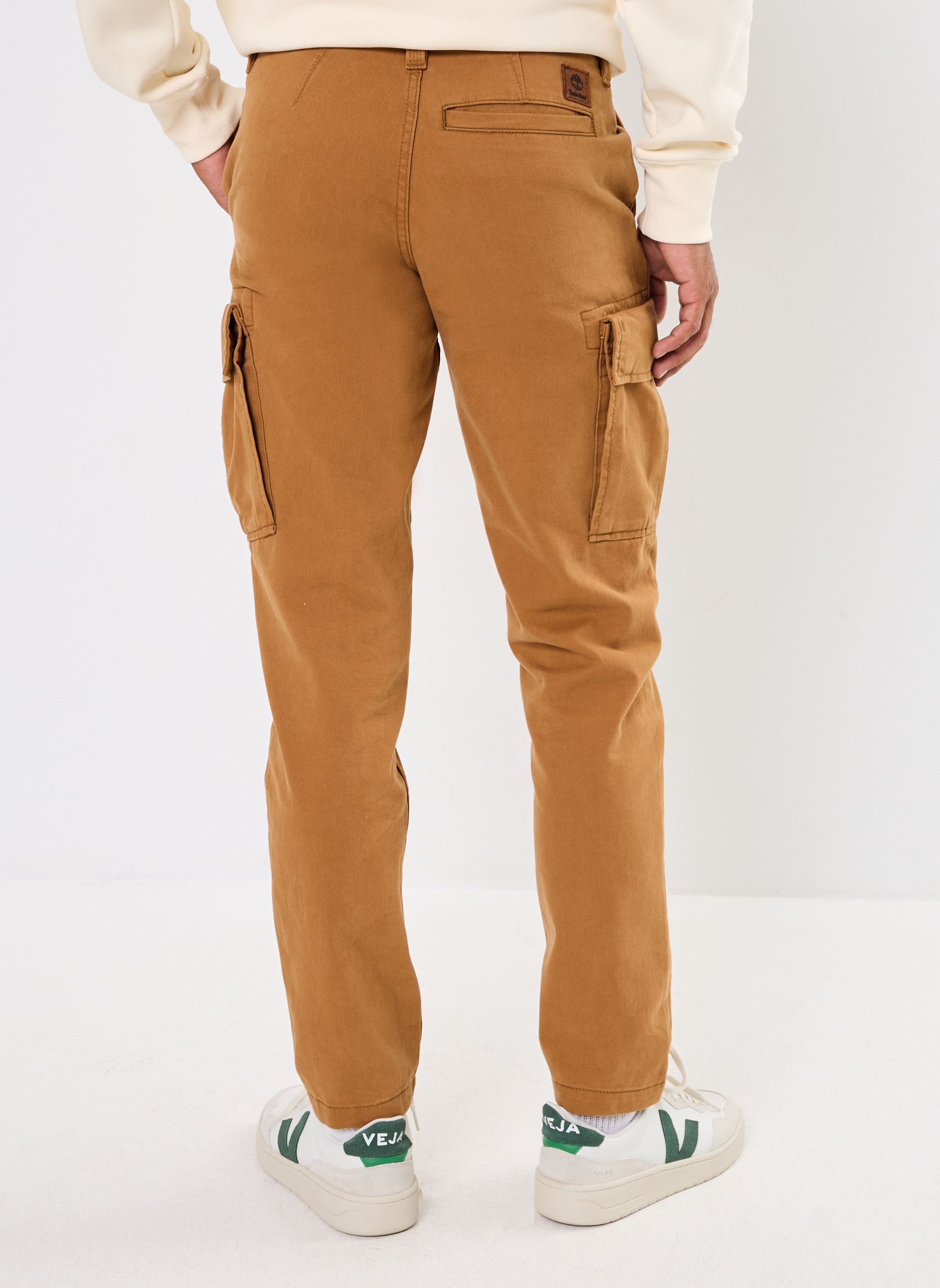 Pantaloni chino Twill Cargo Pant uomo beige Timberland Pantaloni chino Twill Cargo Pant uomo beige DARK WHEAT BOOT