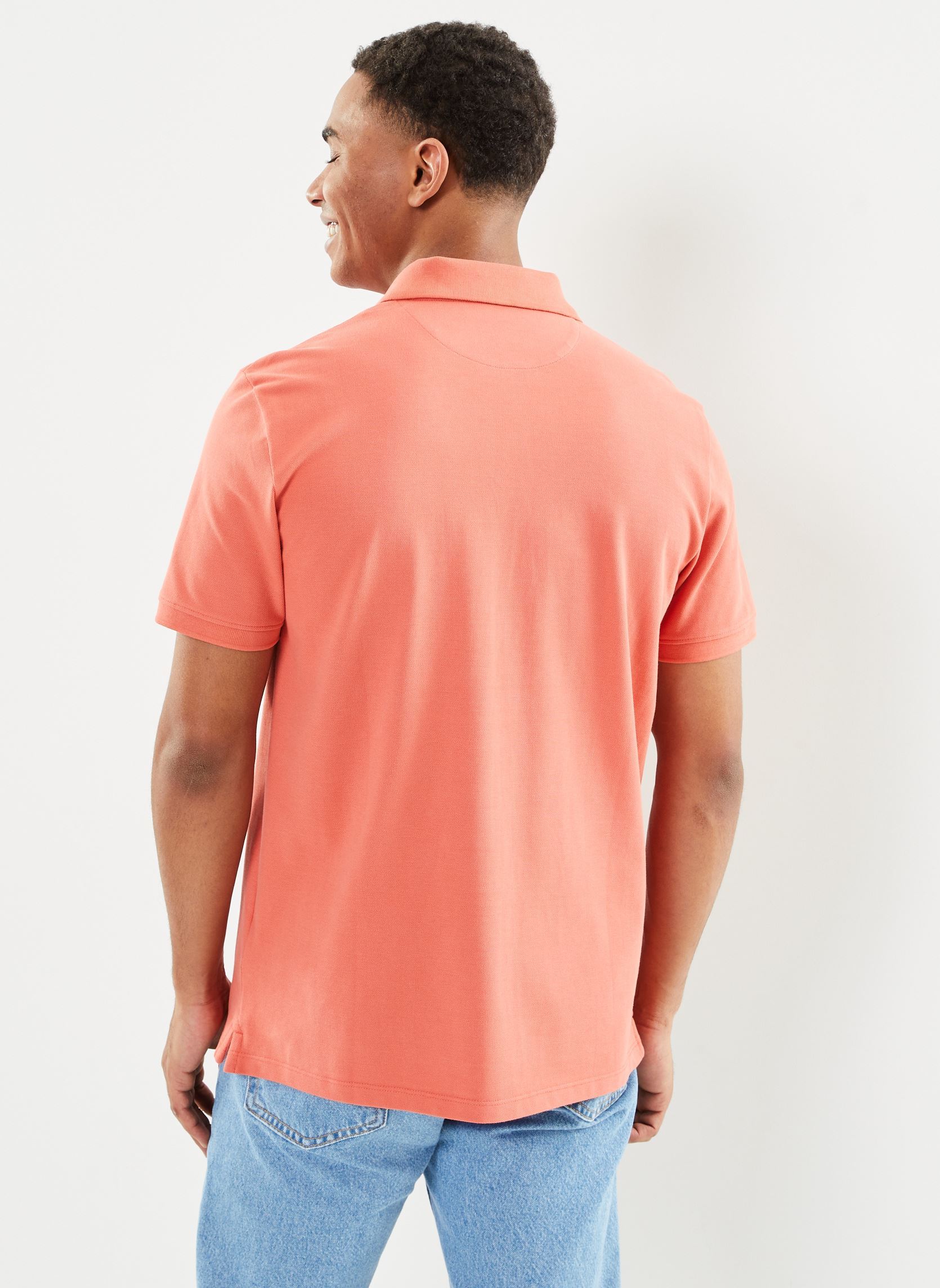 Korte mouwen polo's MLRV Pique Short Sleeve Polo BURNT heren roze Timberland Korte mouwen polo's MLRV Pique Short Sleeve Polo BURNT heren roze BURNT SIENNA APP