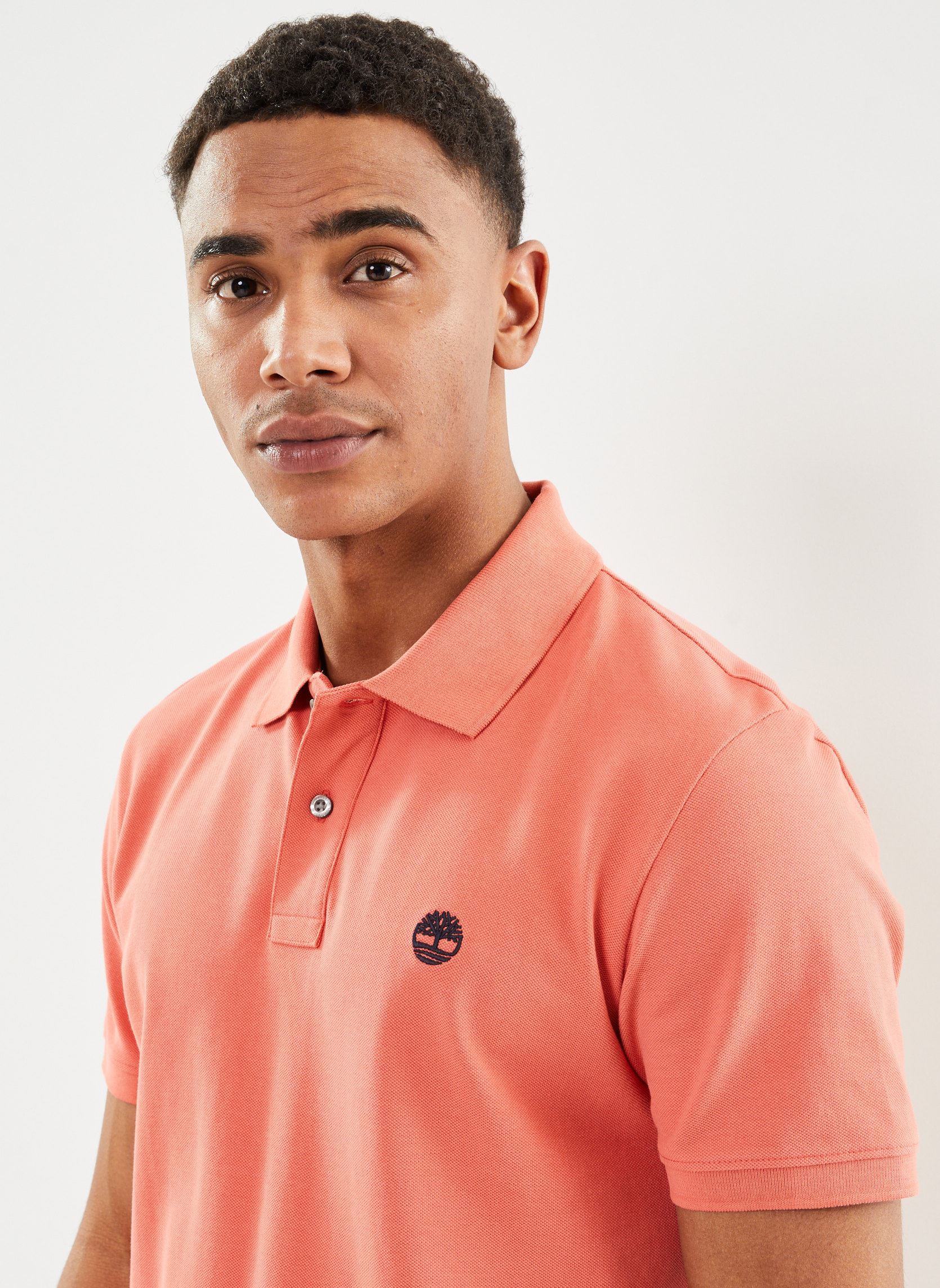 Korte mouwen polo's MLRV Pique Short Sleeve Polo BURNT heren roze Timberland Korte mouwen polo's MLRV Pique Short Sleeve Polo BURNT heren roze BURNT SIENNA APP