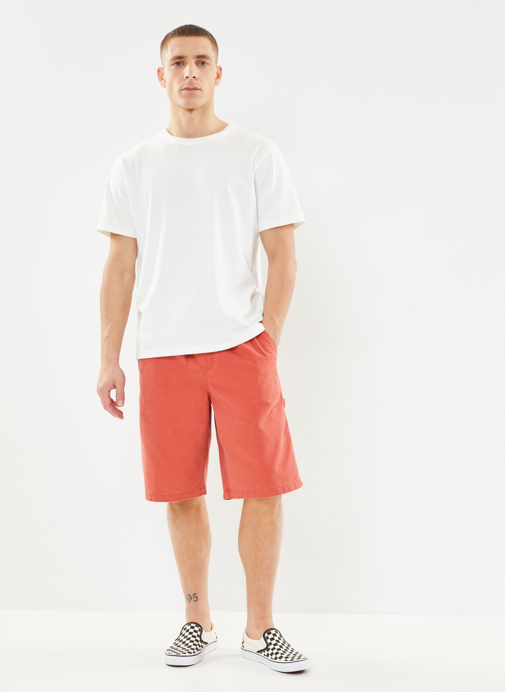 Shorts Washed Heavy Twill Carpenter Short homme marron Timberland Shorts Washed Heavy Twill Carpenter Short homme marron HOT SAUCE