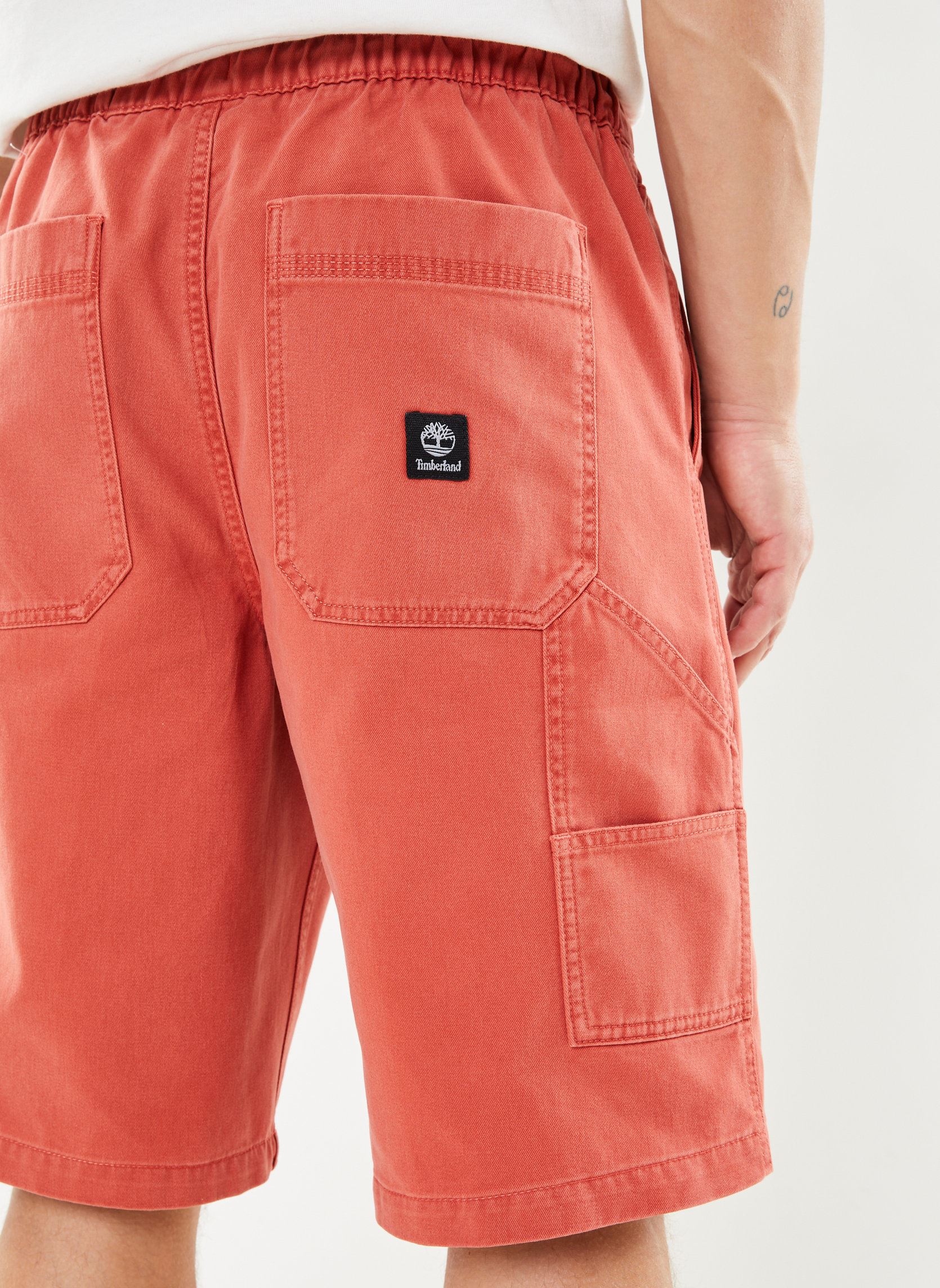 Shorts Washed Heavy Twill Carpenter Short homme marron Timberland Shorts Washed Heavy Twill Carpenter Short homme marron HOT SAUCE