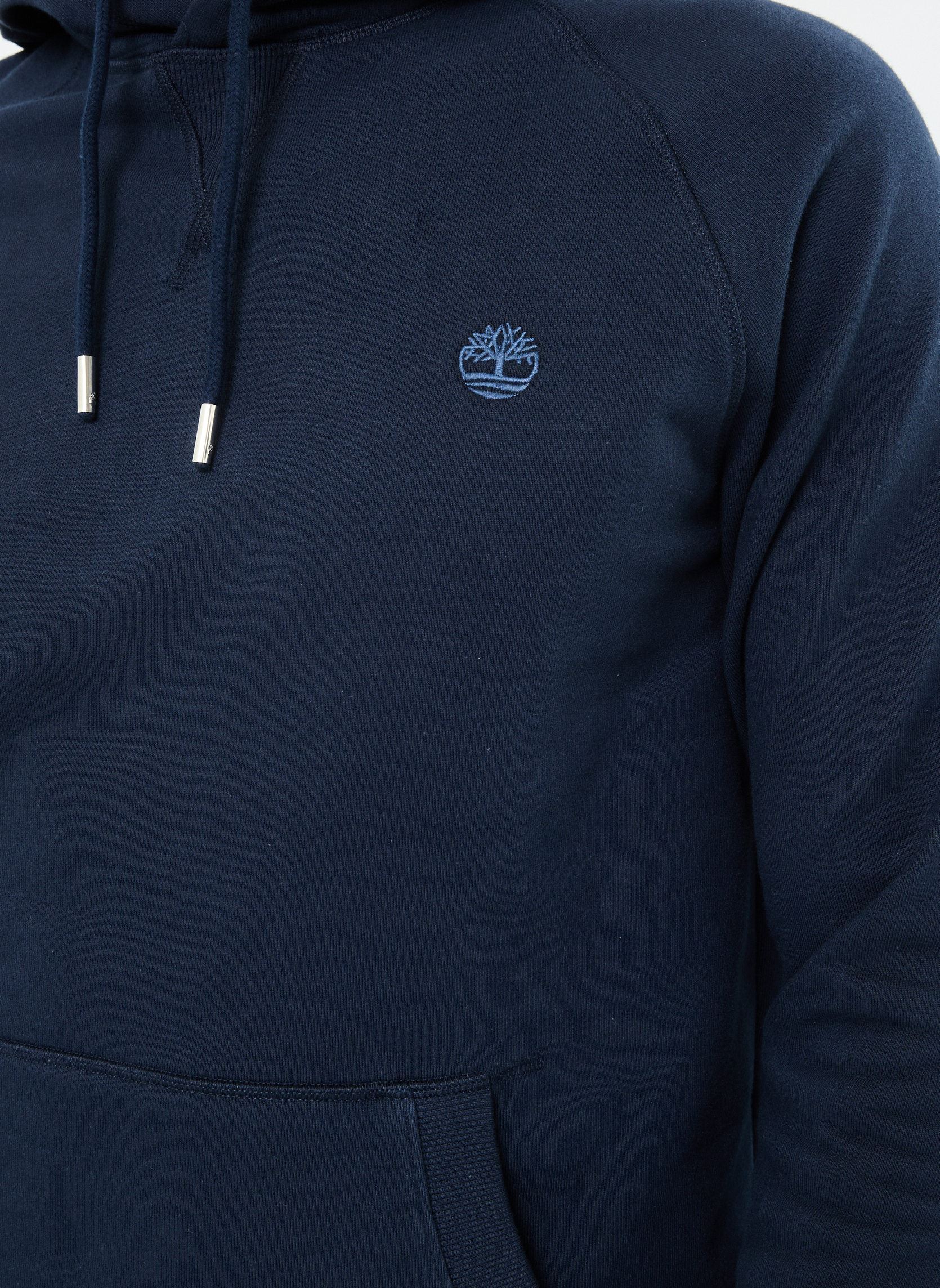 Sweats à capuche Loopback Hoodie homme bleu Timberland Sweats à capuche Loopback Hoodie homme bleu DARK SAPPHIRE-DARK DENIM
