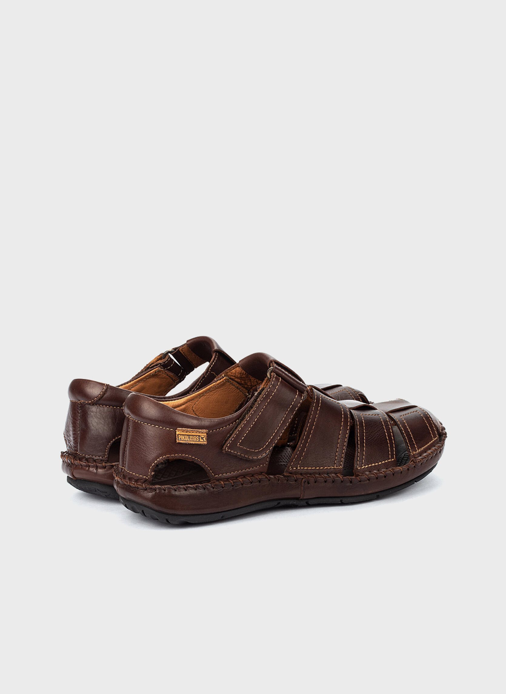 Sandales et mules TARIFA homme marron Pikolinos Sandales et mules TARIFA homme marron Marron foncé