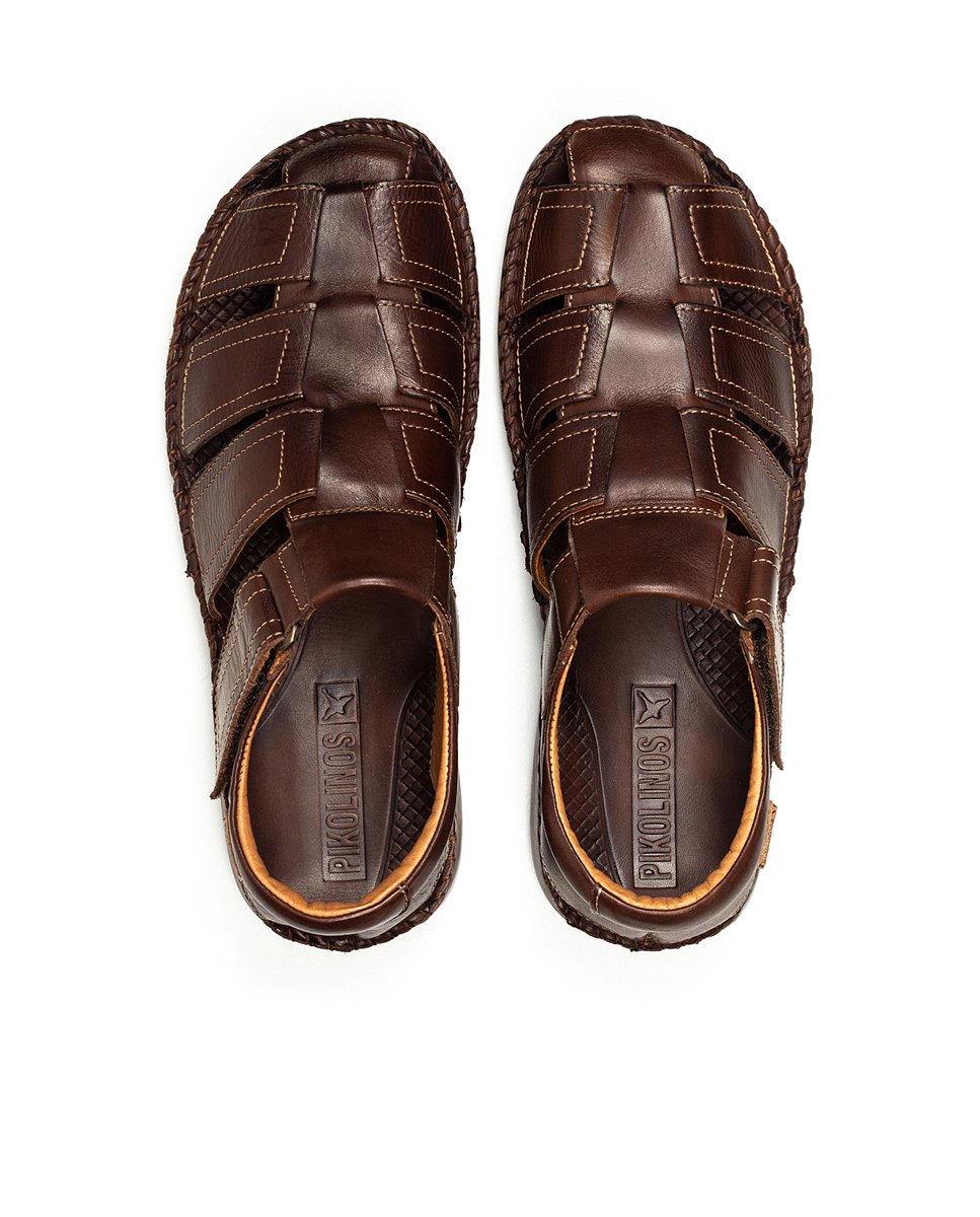 Sandales et mules TARIFA homme marron Pikolinos Sandales et mules TARIFA homme marron Marron foncé