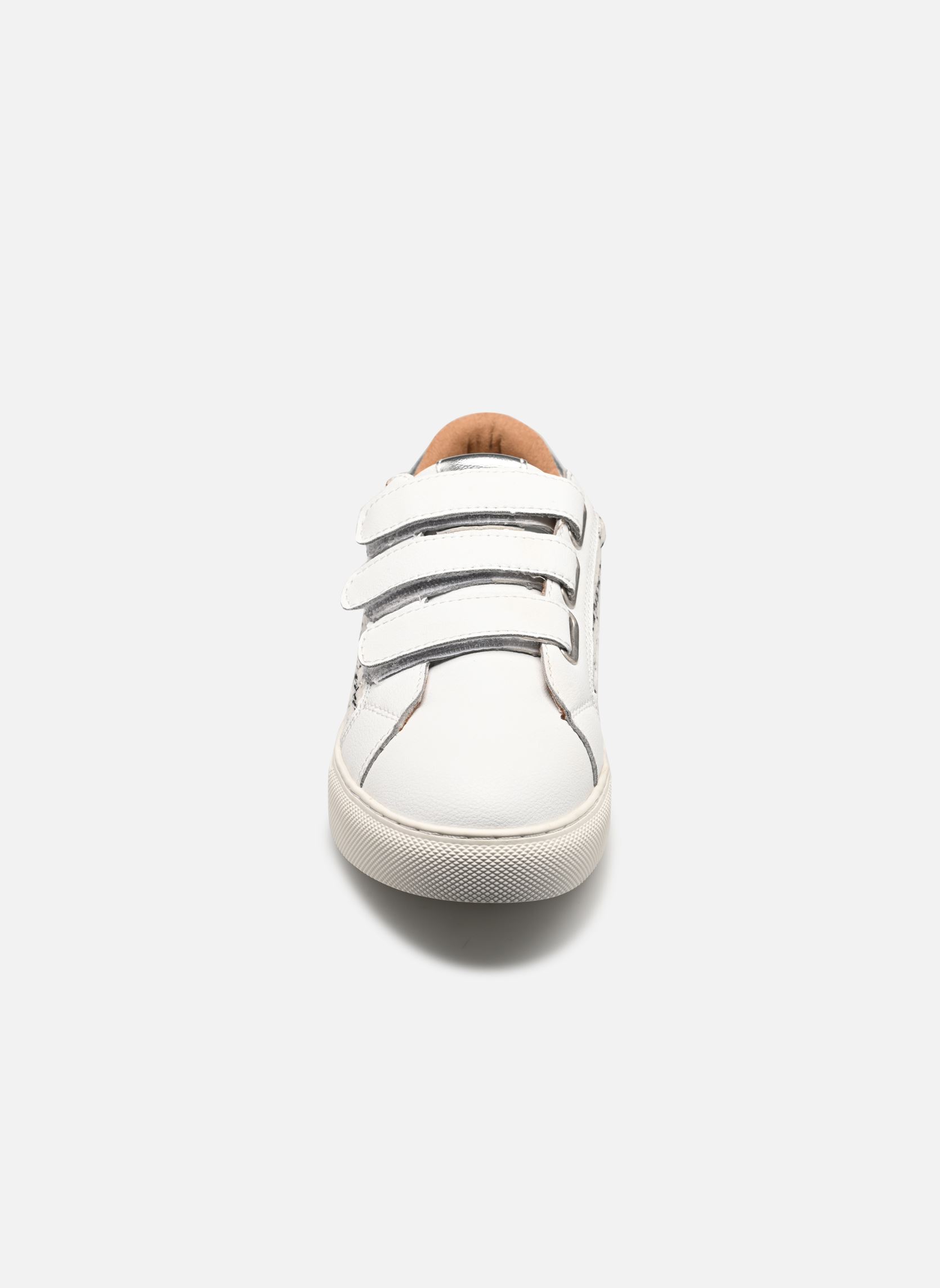 Lage sneakers QL5006 dames wit Divine Factory Lage sneakers QL5006 dames wit Blanc