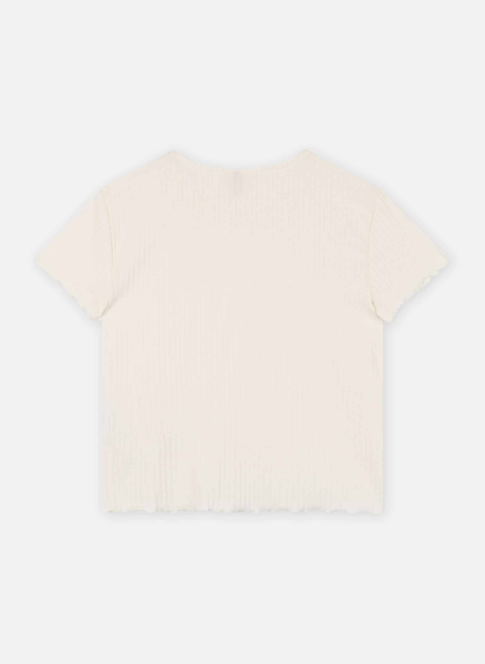 Blouses Kognella S/S O-Neck Top Noos Jrs meisjes wit Kids Only Blouses Kognella S/S O-Neck Top Noos Jrs meisjes wit Cloud Dancer