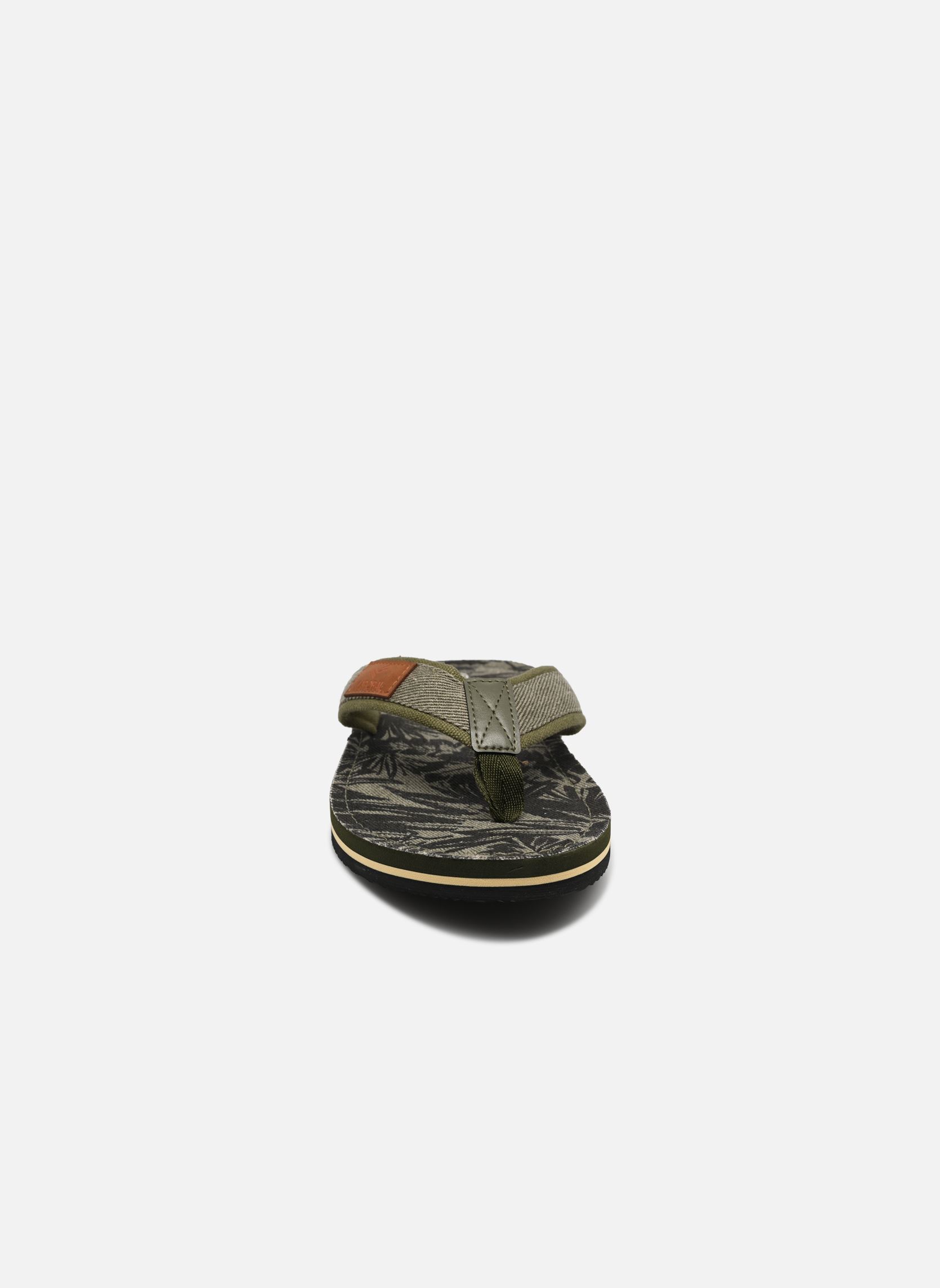Slippers Dasto heren groen Kaporal Slippers Dasto heren groen KAKI/NOIR