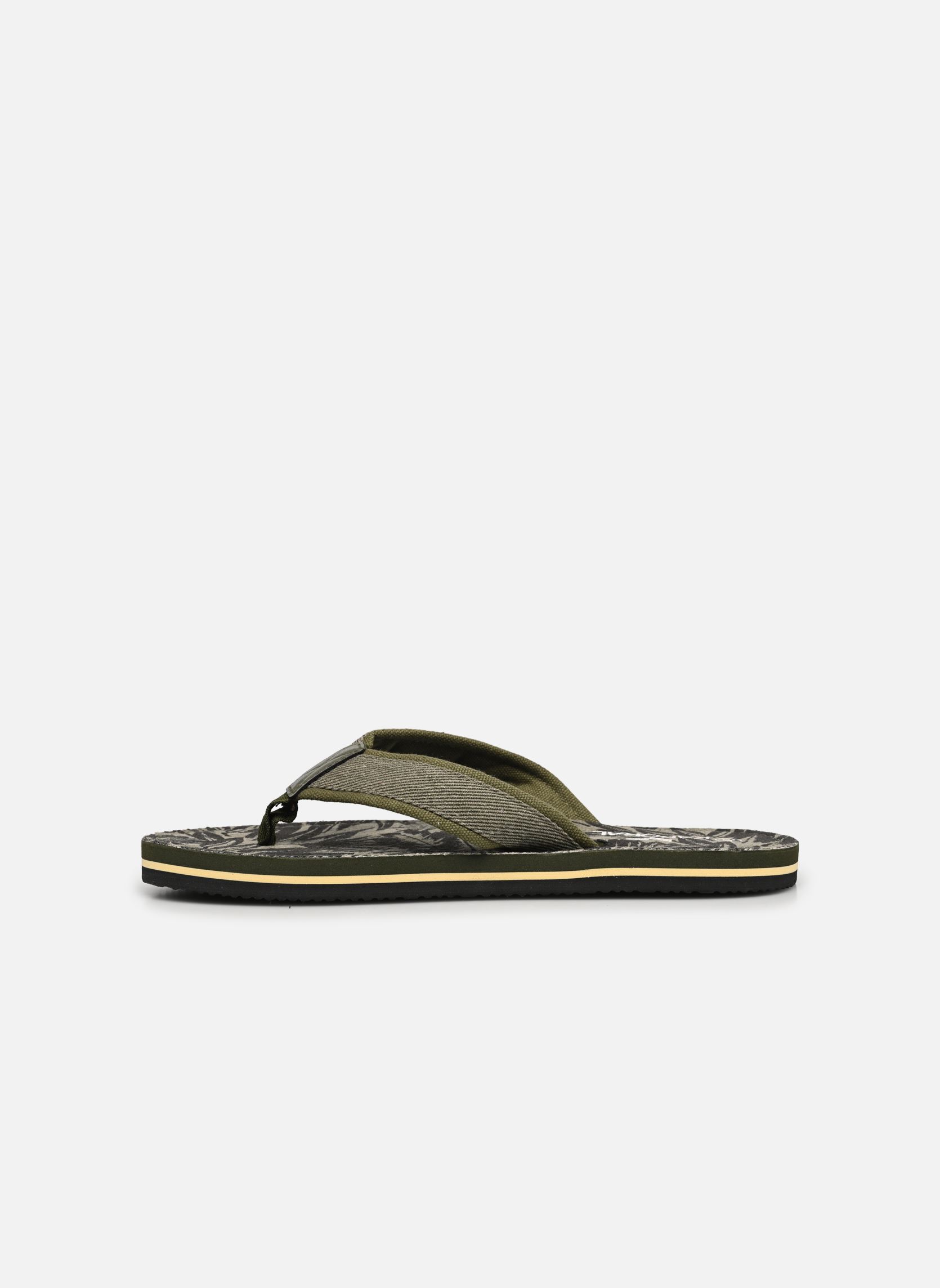 Slippers Dasto heren groen Kaporal Slippers Dasto heren groen KAKI/NOIR