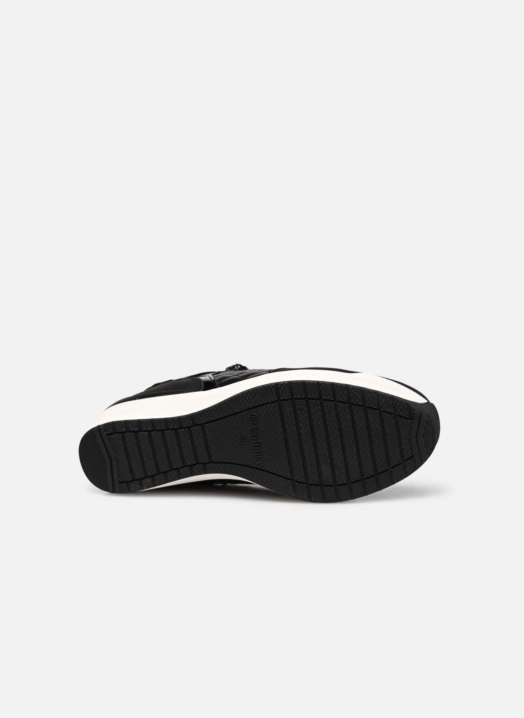 Niedrige Sneaker Basket à talon zippée W damen schwarz Isotoner Niedrige Sneaker Basket à talon zippée W damen schwarz Noir