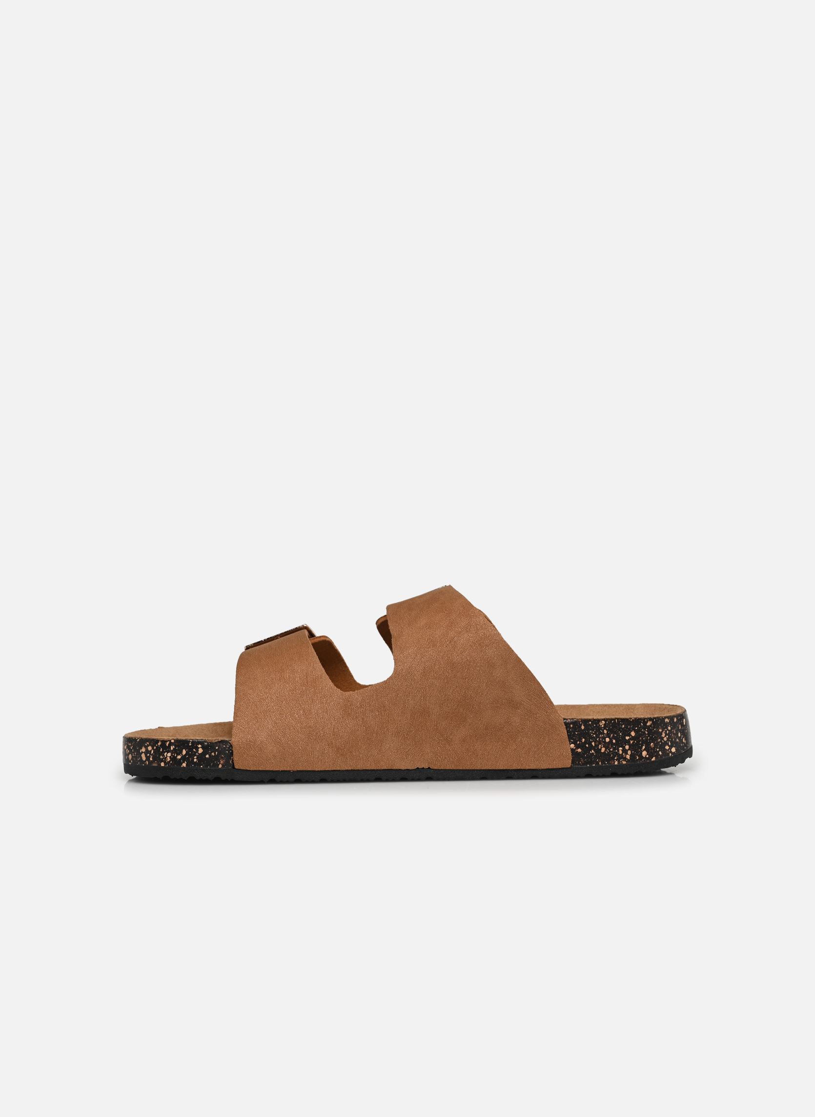 Mules et sabots Mule dessus double bride patch everywear femme marron Isotoner Mules et sabots Mule dessus double bride patch everywear femme marron Camel