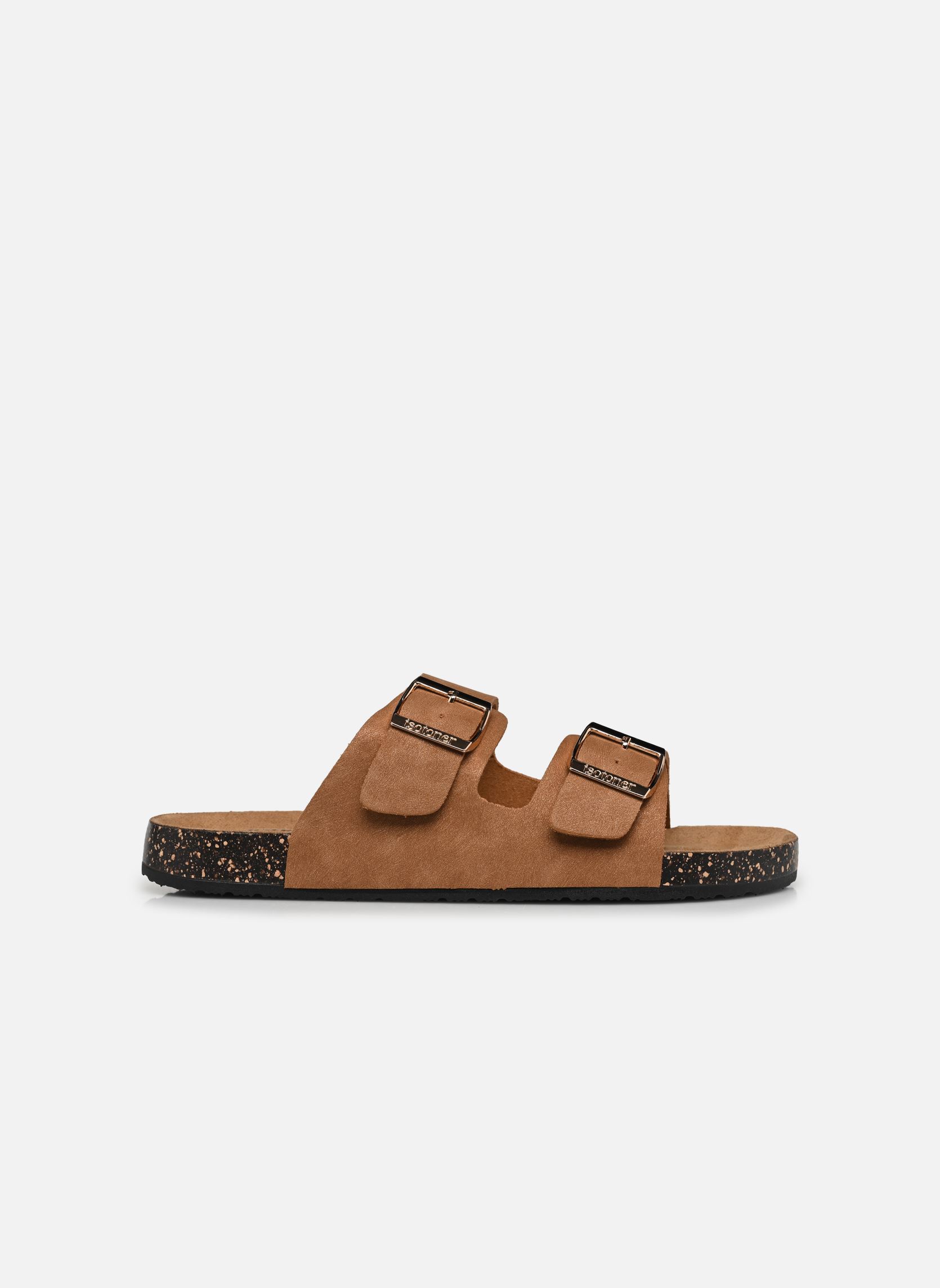Mules et sabots Mule dessus double bride patch everywear femme marron Isotoner Mules et sabots Mule dessus double bride patch everywear femme marron Camel
