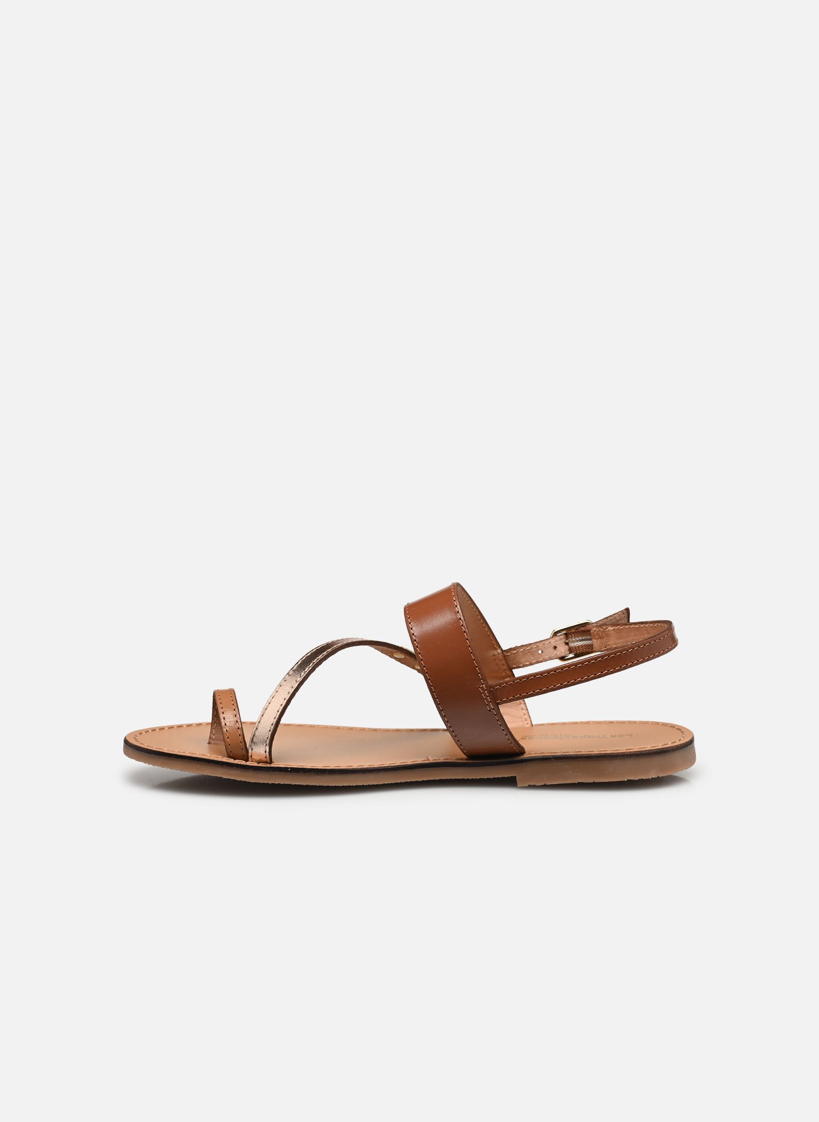 Sandali piatti BADIANE W donna marrone Les Tropéziennes par M Belarbi Sandali piatti BADIANE W donna marrone TAN MULTI