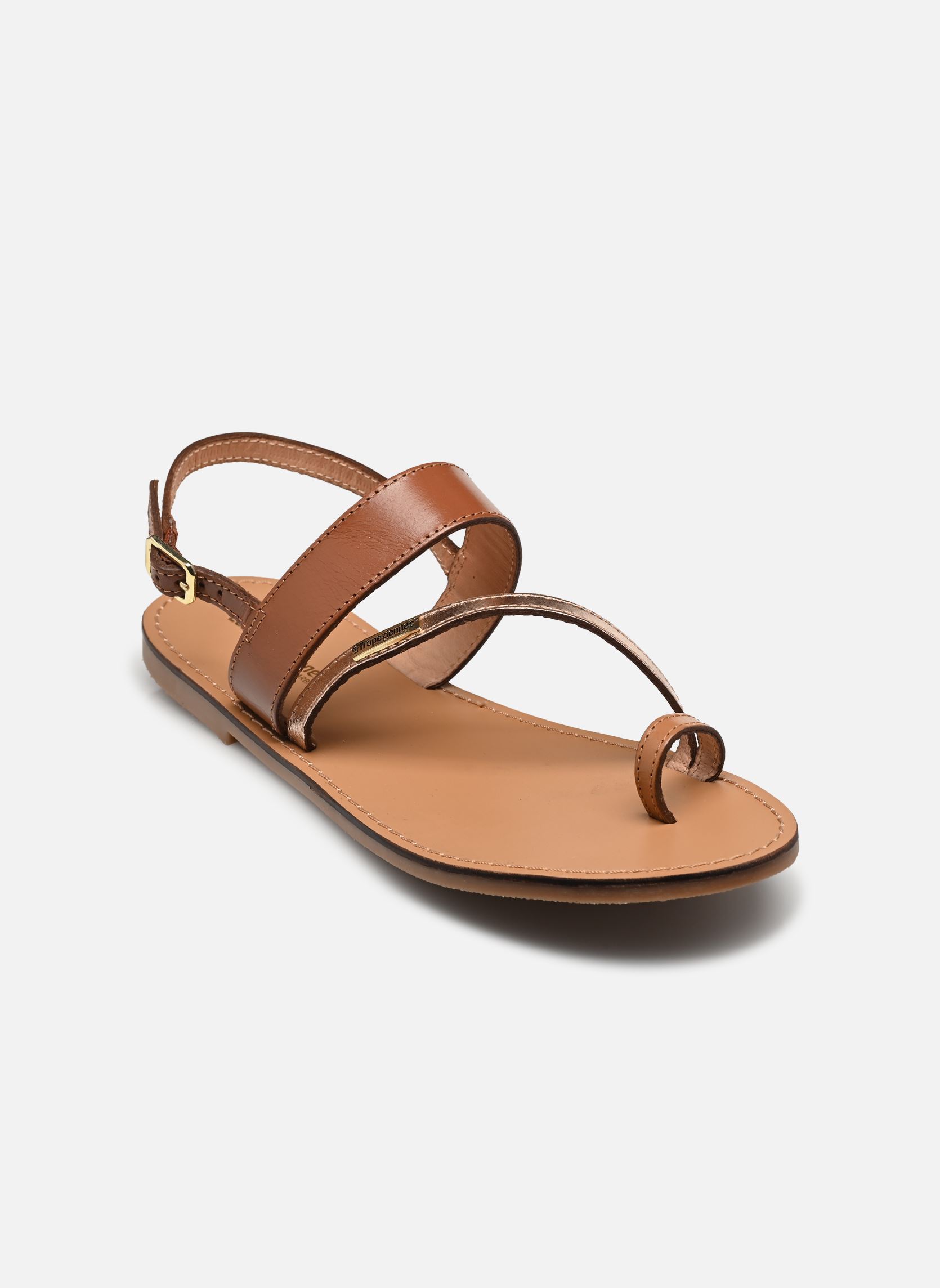 Sandali piatti BADIANE W donna marrone Les Tropéziennes par M Belarbi Sandali piatti BADIANE W donna marrone TAN MULTI