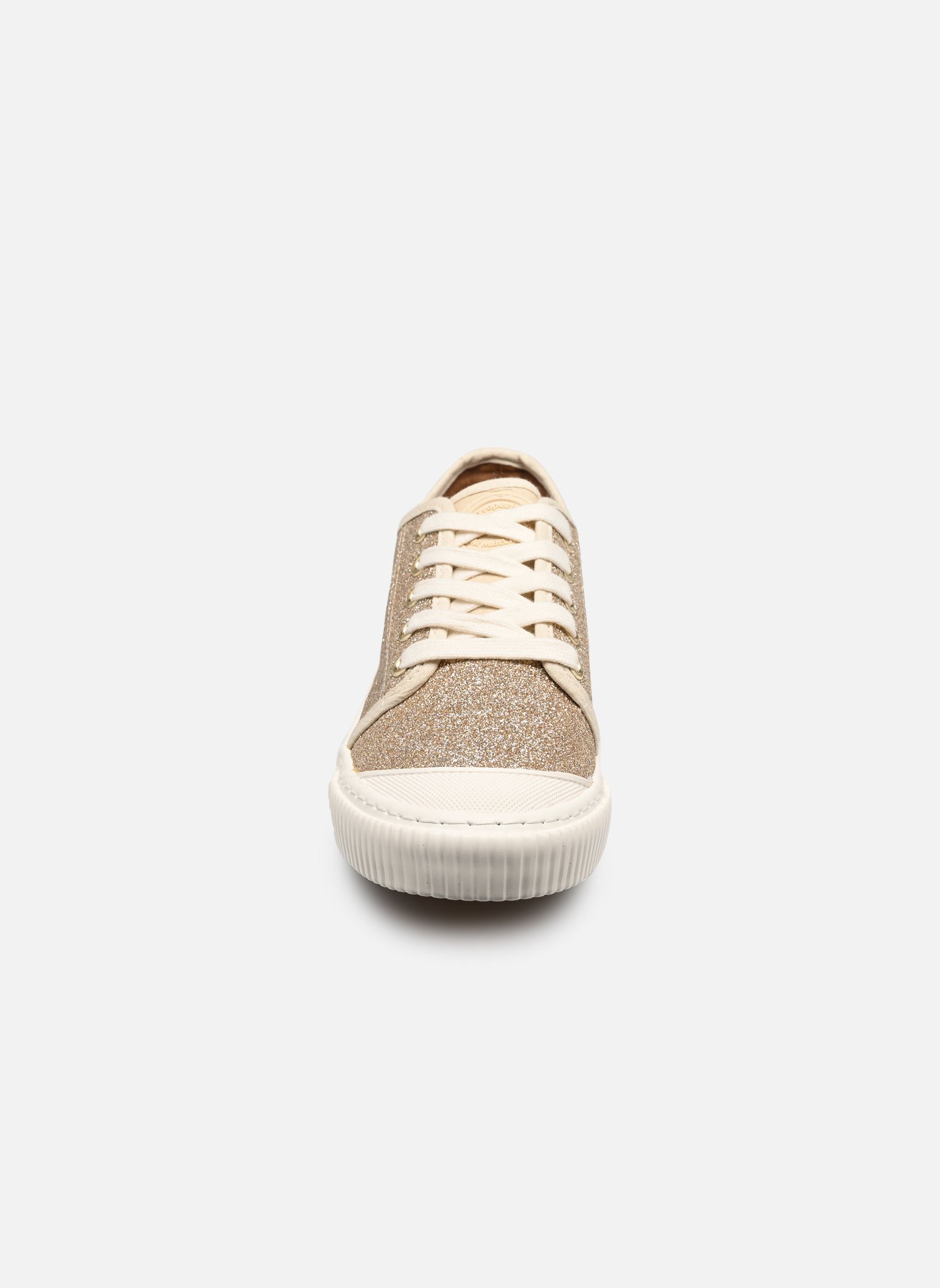 Leinen-Sneaker COCOMO damen gold und bronze Les Tropéziennes par M Belarbi Leinen-Sneaker COCOMO damen gold und bronze CHAMPAGNE