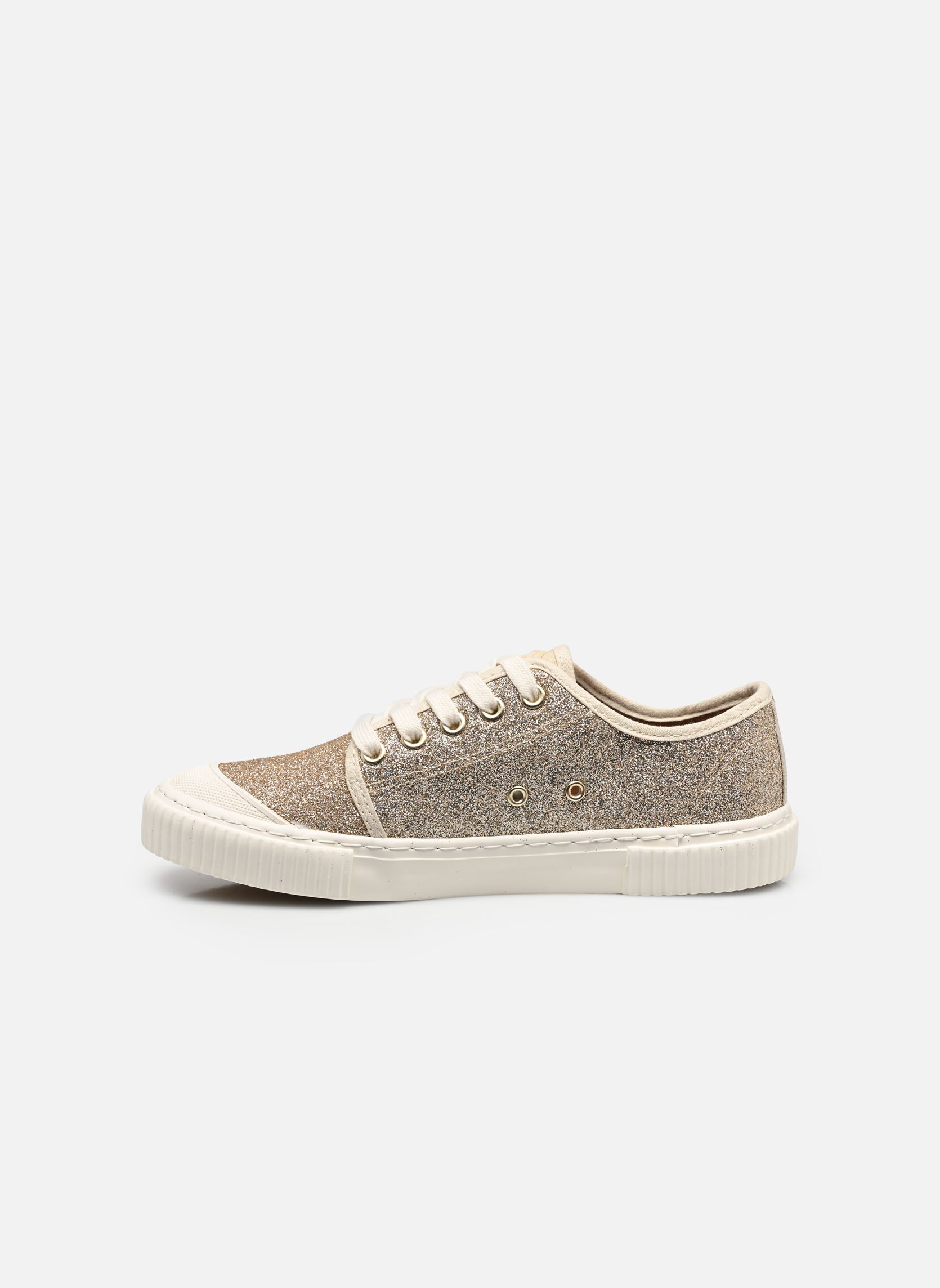 Leinen-Sneaker COCOMO damen gold und bronze Les Tropéziennes par M Belarbi Leinen-Sneaker COCOMO damen gold und bronze CHAMPAGNE