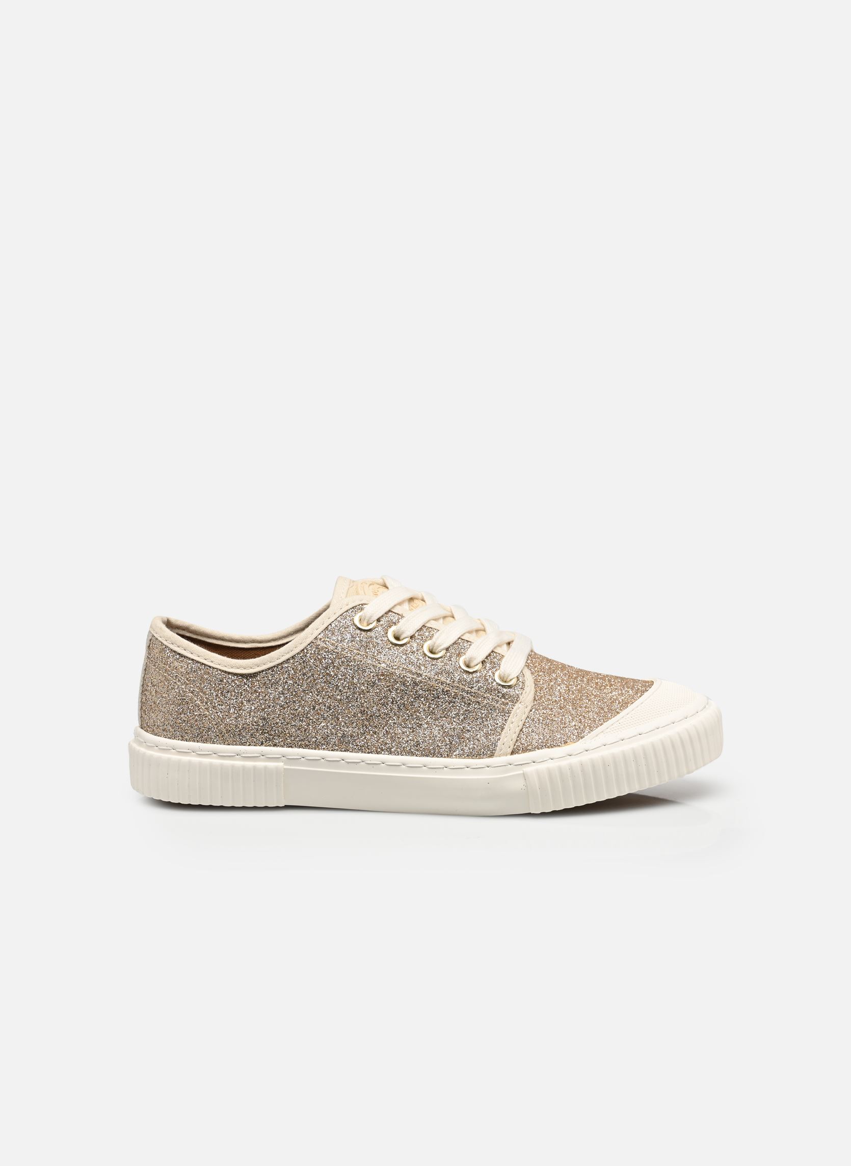 Leinen-Sneaker COCOMO damen gold und bronze Les Tropéziennes par M Belarbi Leinen-Sneaker COCOMO damen gold und bronze CHAMPAGNE