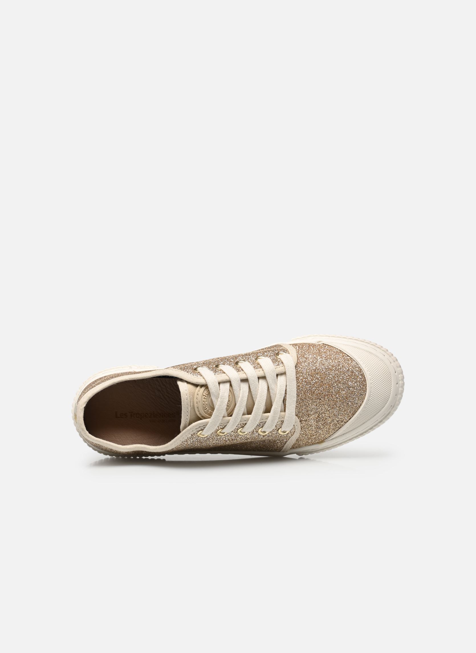 Leinen-Sneaker COCOMO damen gold und bronze Les Tropéziennes par M Belarbi Leinen-Sneaker COCOMO damen gold und bronze CHAMPAGNE