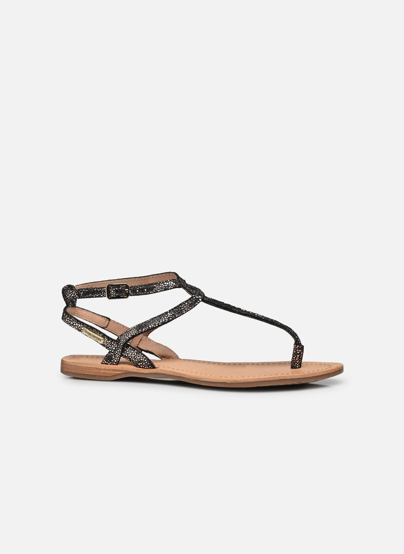 Flache Sandalen HAMADO damen schwarz Les Tropéziennes par M Belarbi Flache Sandalen HAMADO damen schwarz Noir Or
