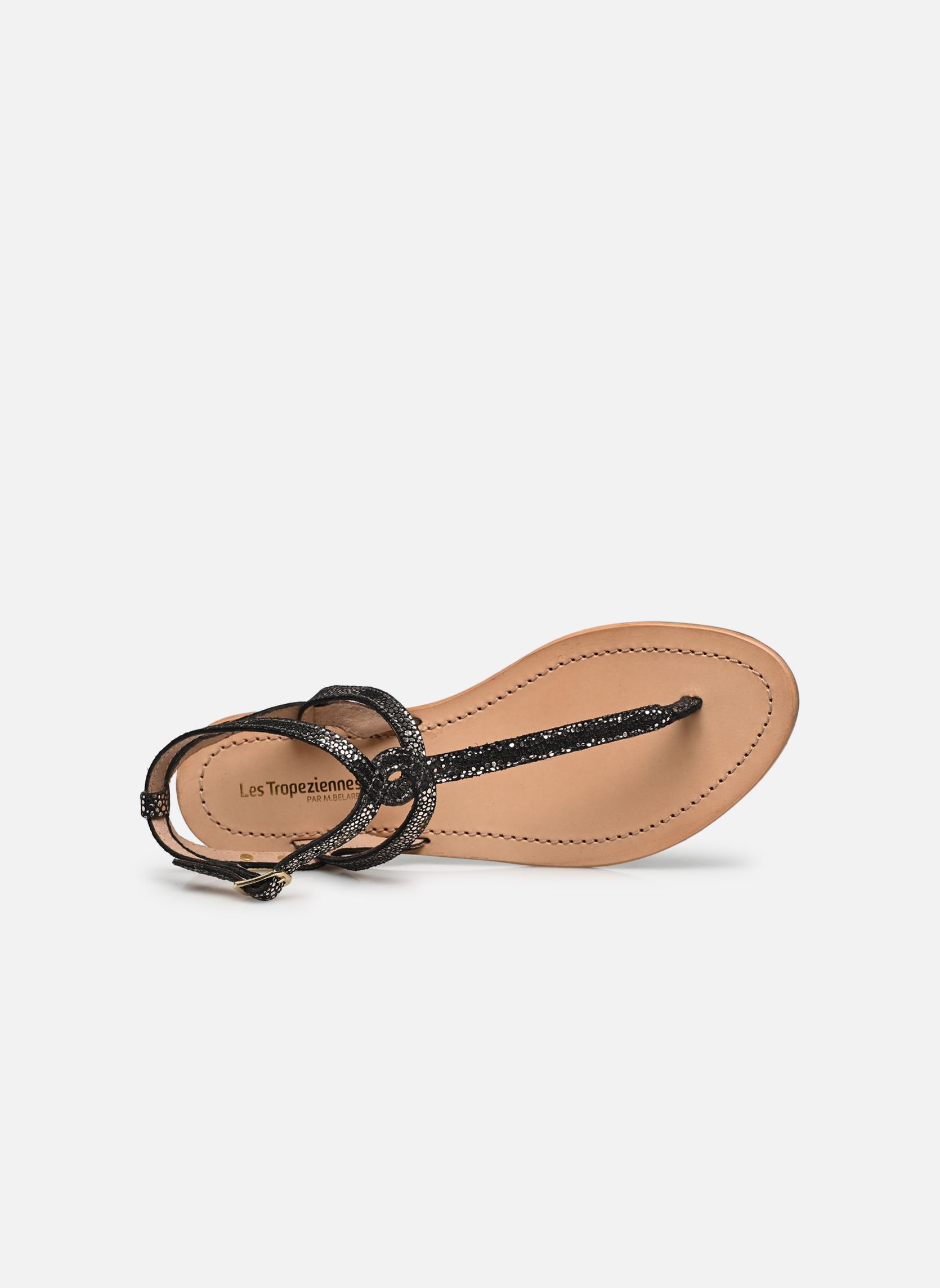 Flache Sandalen HAMADO damen schwarz Les Tropéziennes par M Belarbi Flache Sandalen HAMADO damen schwarz Noir Or