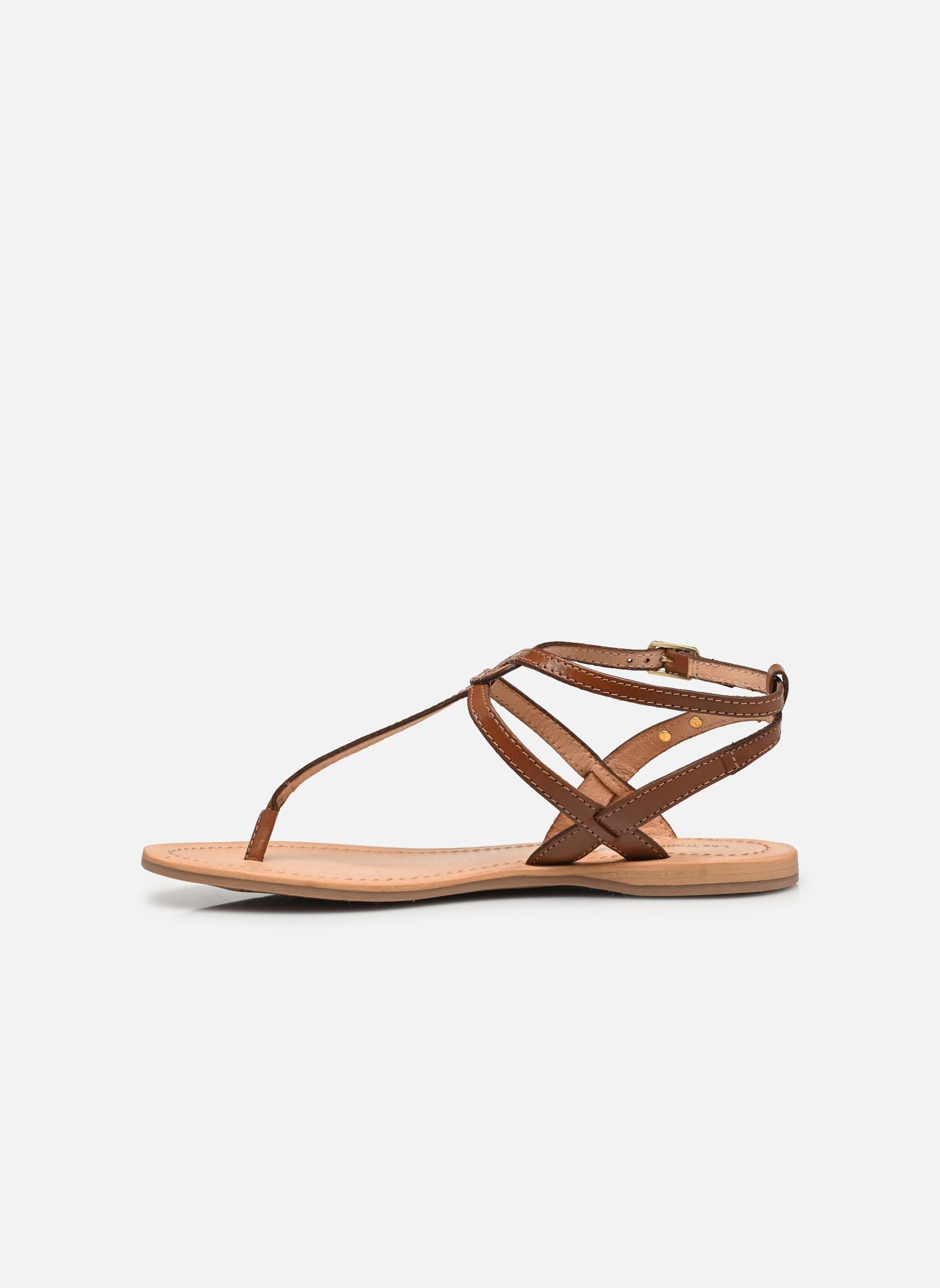 Sandales plates HAMADO femme marron Les Tropéziennes par M Belarbi Sandales plates HAMADO femme marron TAN