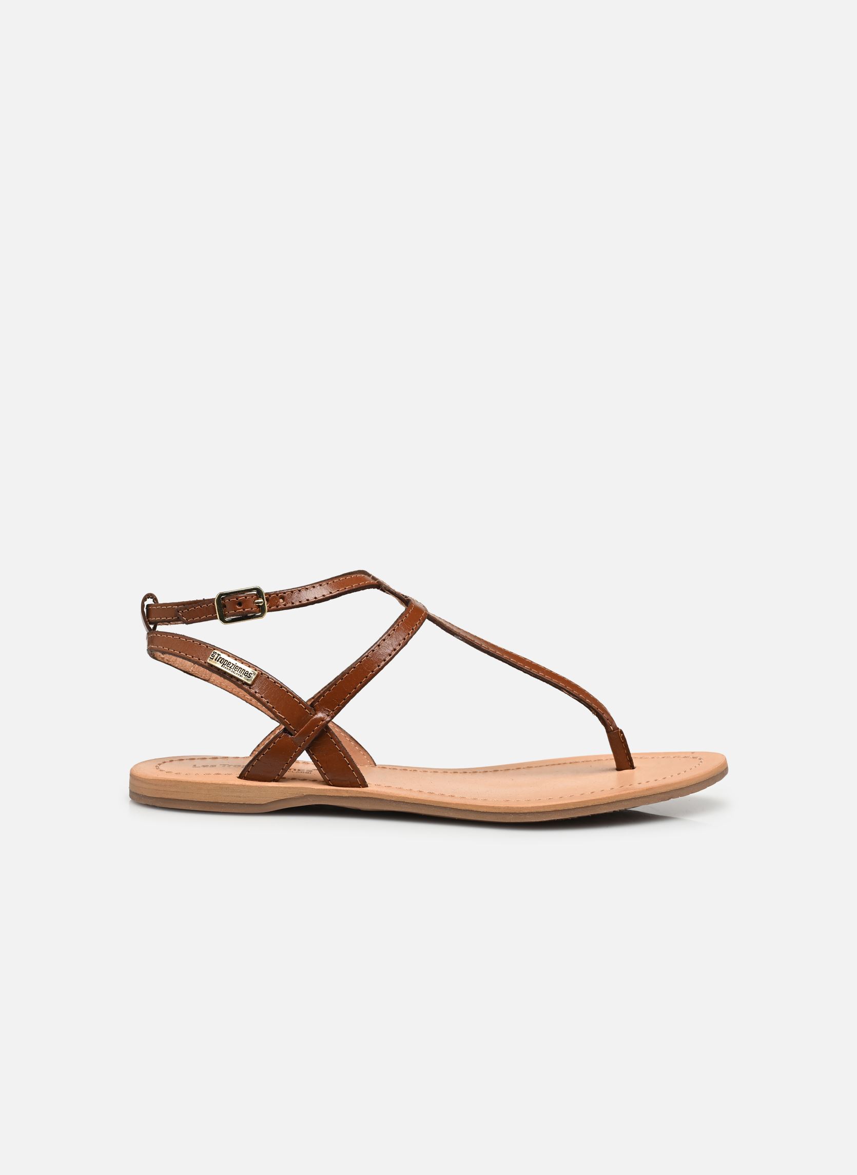 Sandales plates HAMADO femme marron Les Tropéziennes par M Belarbi Sandales plates HAMADO femme marron TAN