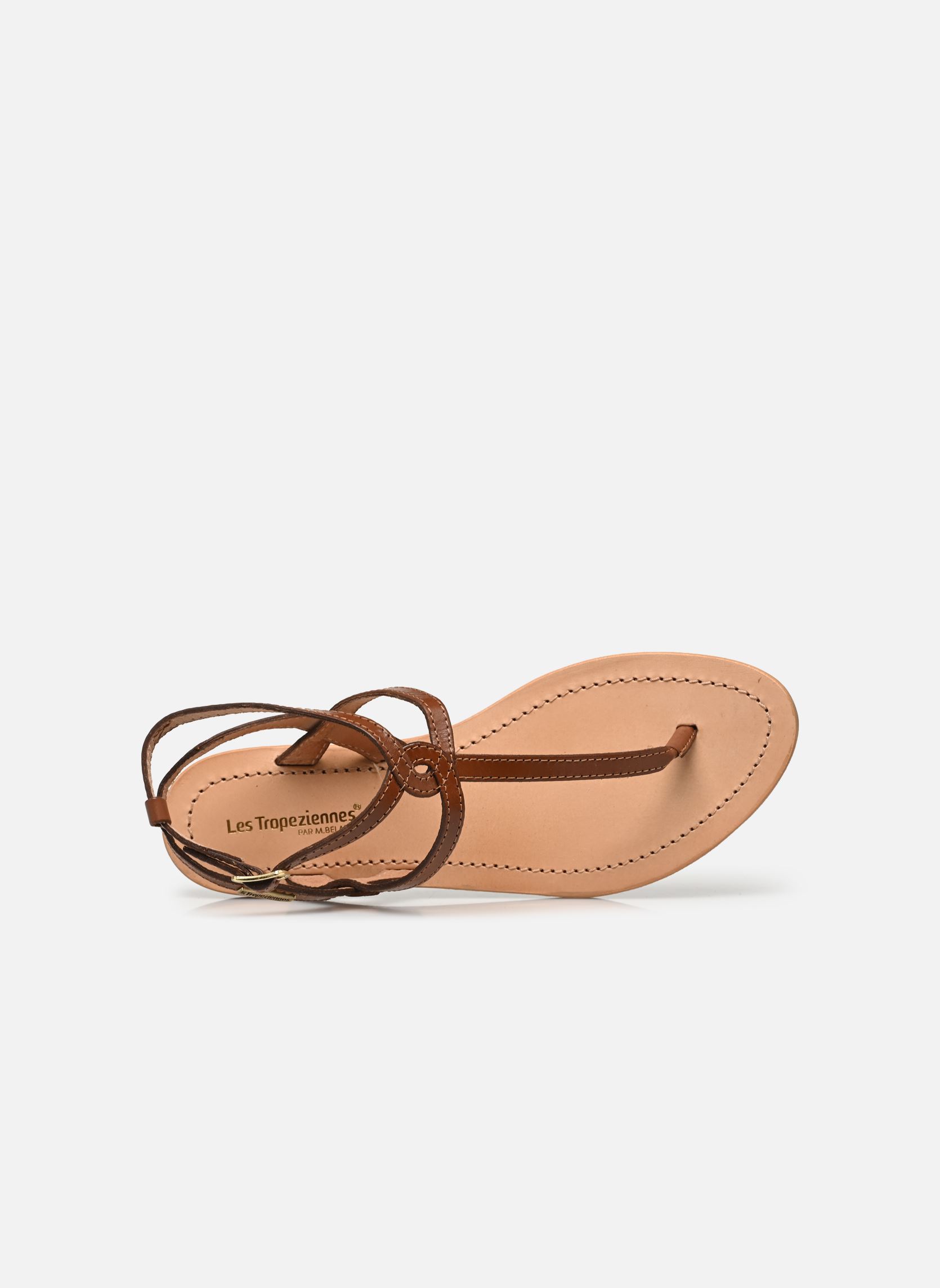 Sandales plates HAMADO femme marron Les Tropéziennes par M Belarbi Sandales plates HAMADO femme marron TAN