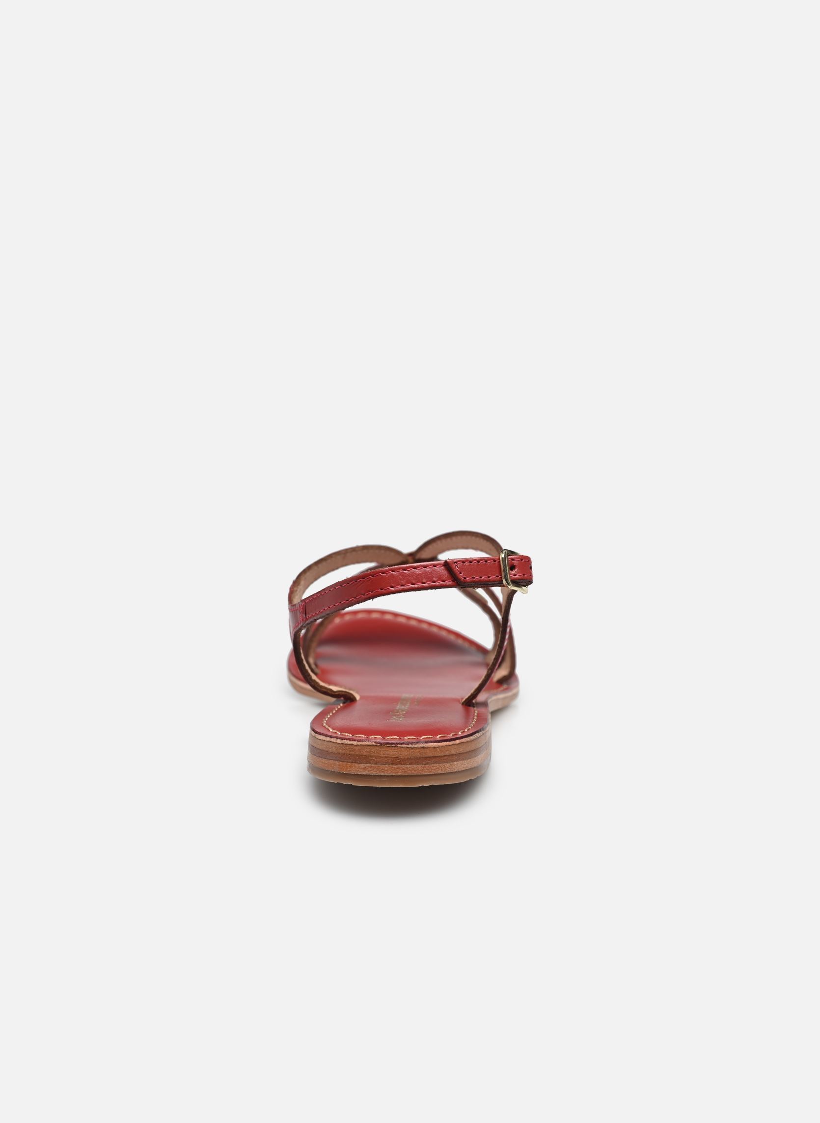 Sandalias planas HAMOON mujer rojo Les Tropéziennes par M Belarbi Sandalias planas HAMOON mujer rojo Rouge