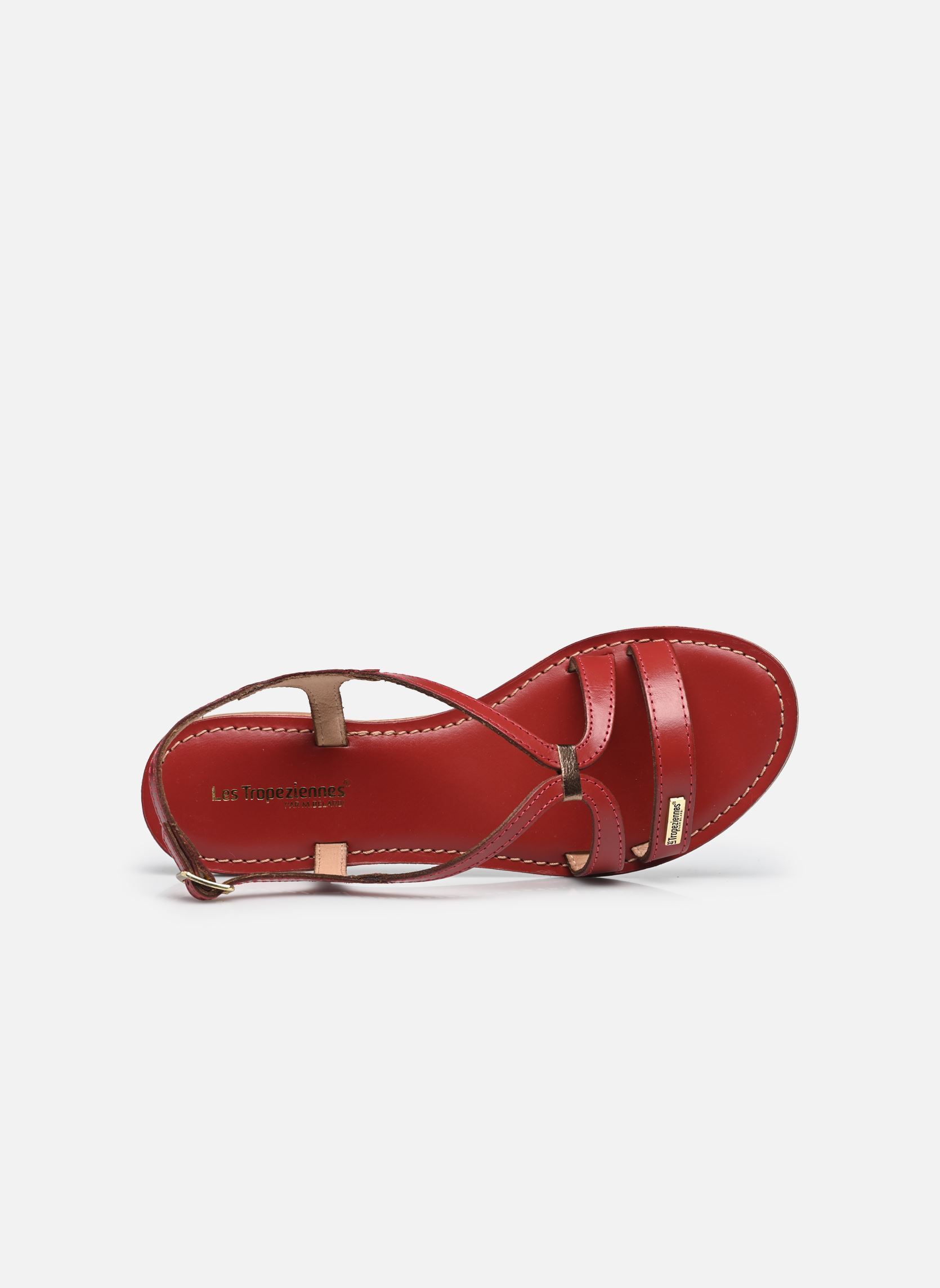 Sandalias planas HAMOON mujer rojo Les Tropéziennes par M Belarbi Sandalias planas HAMOON mujer rojo Rouge