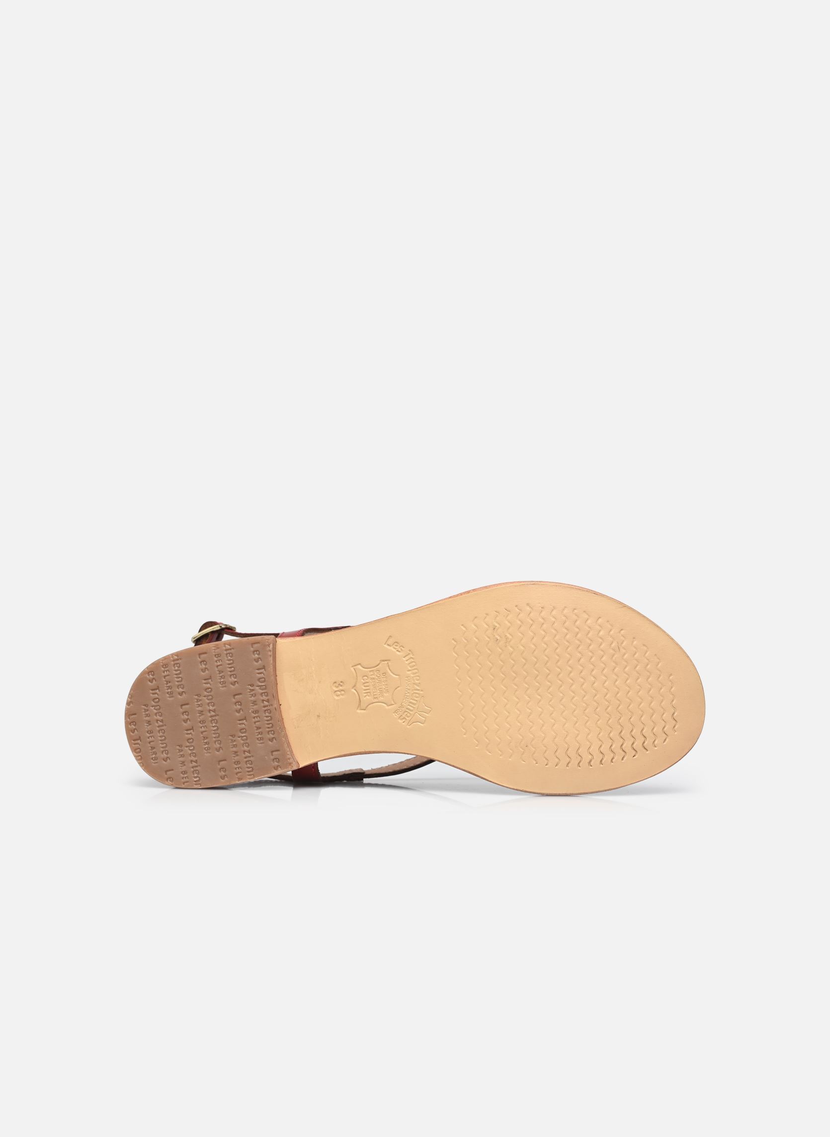 Sandalias planas HAMOON mujer rojo Les Tropéziennes par M Belarbi Sandalias planas HAMOON mujer rojo Rouge