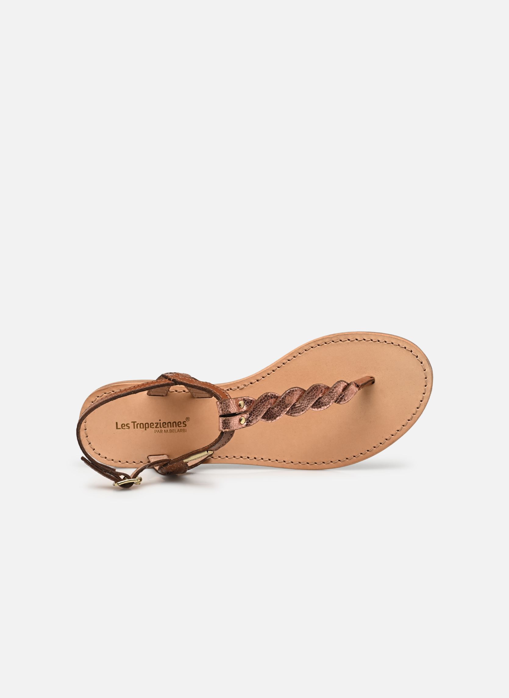 Sandali piatti HAMSONG donna marrone Les Tropéziennes par M Belarbi Sandali piatti HAMSONG donna marrone Tan Rose