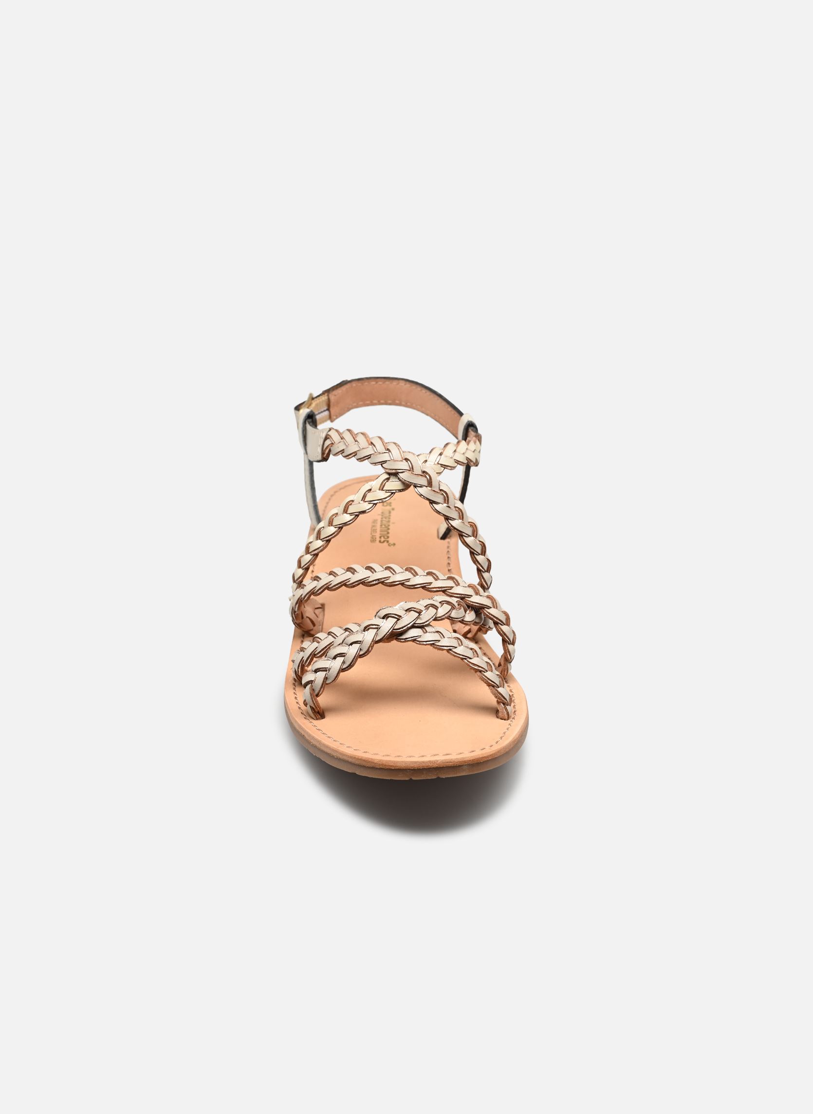 Sandales HAPIRON femme blanc Les Tropéziennes par M Belarbi Sandales HAPIRON femme blanc CREME
