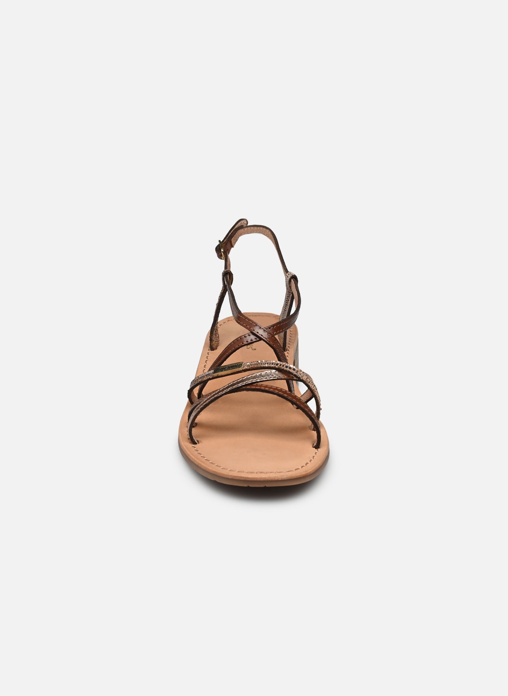 Sandalias HARRYNA mujer marrón Les Tropéziennes par M Belarbi Sandalias HARRYNA mujer marrón TAN OR