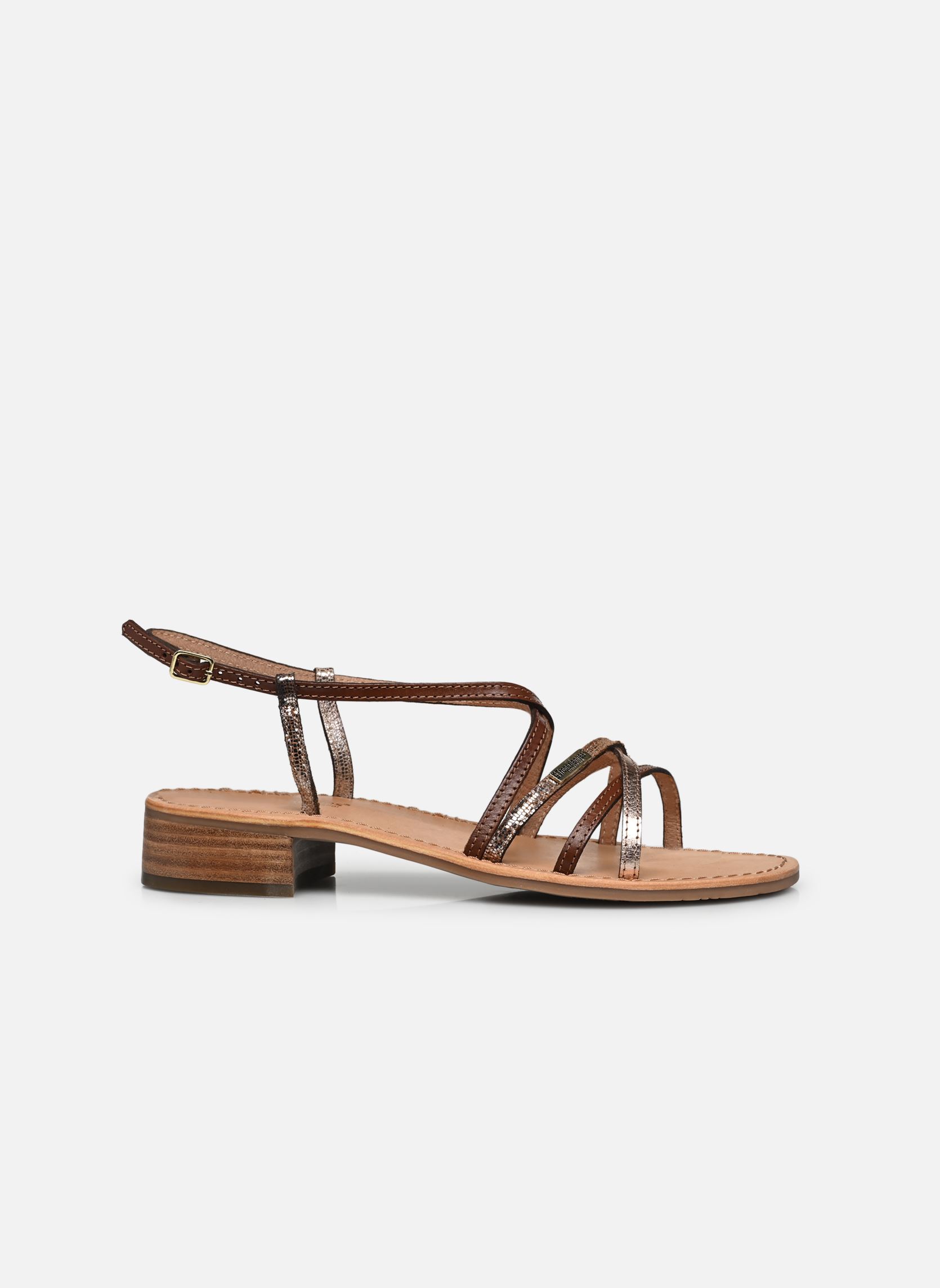 Sandalias HARRYNA mujer marrón Les Tropéziennes par M Belarbi Sandalias HARRYNA mujer marrón TAN OR